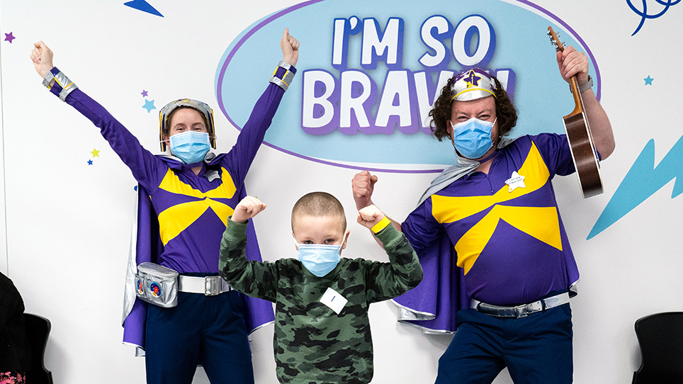 You helped kids celebrate their bravery