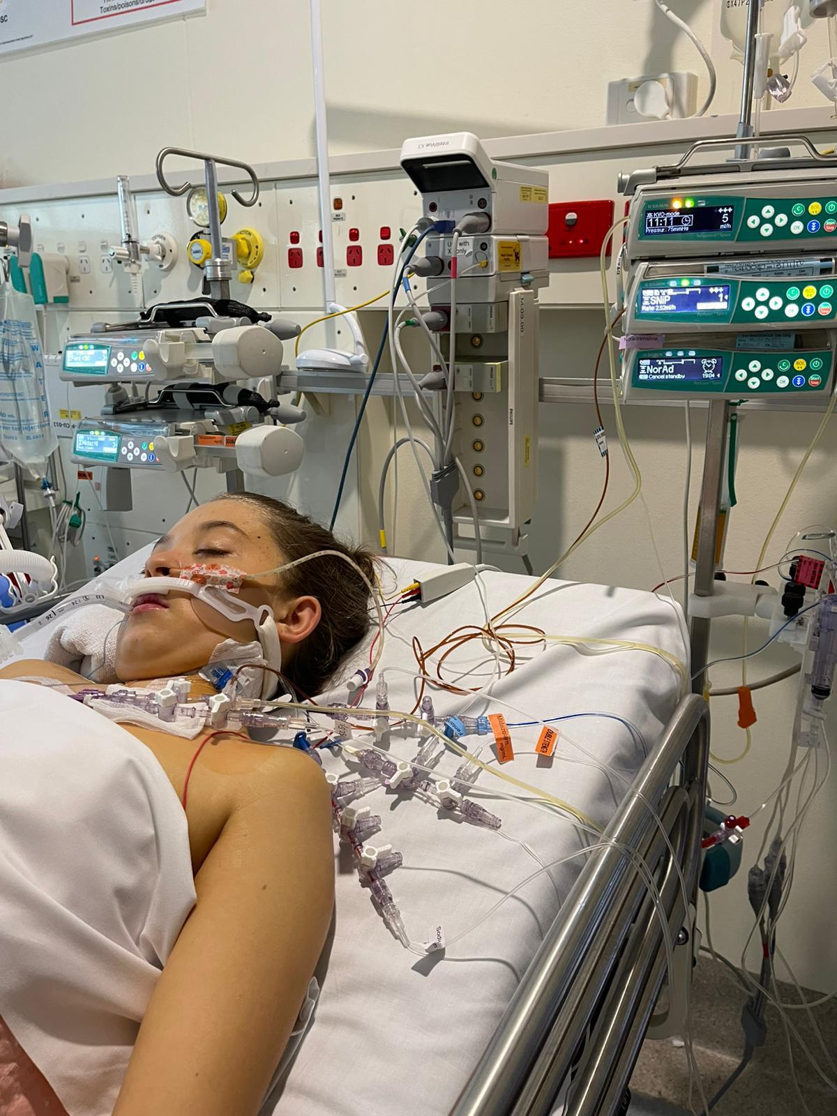 Willow in hospital #1