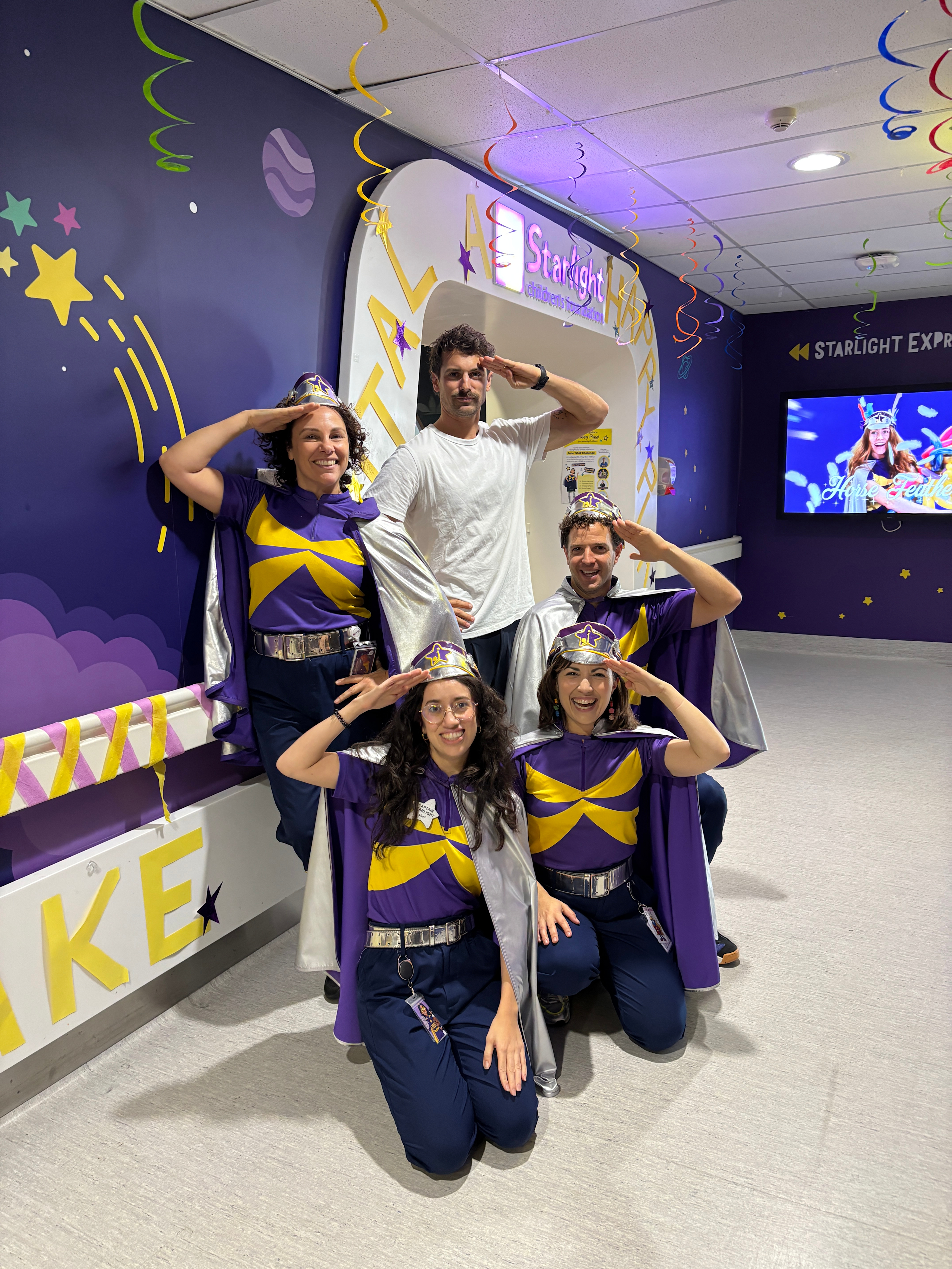 Starlight Day - Bailey with Captains