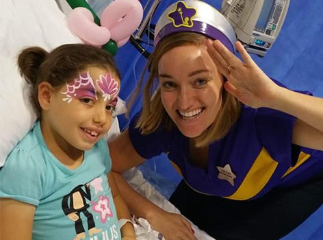 Alyssar with Captain Starlight