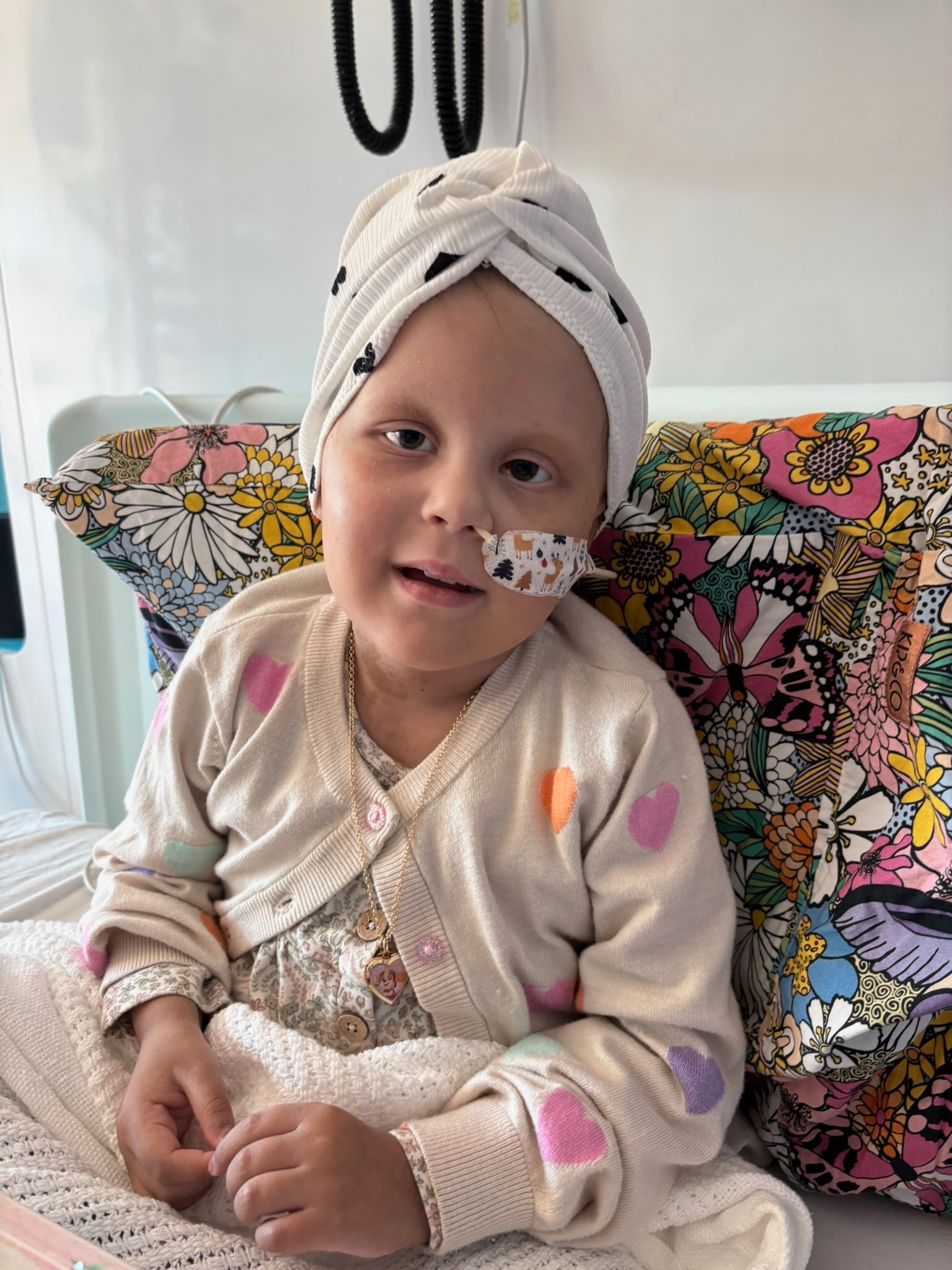 Luna in hospital for treatment