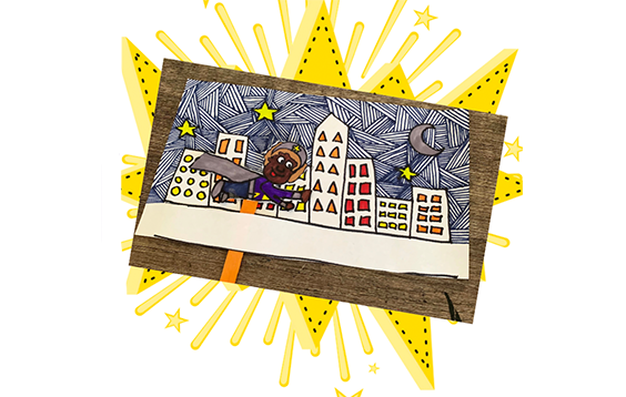 Fun with Captain Starlight - Superheroes - card