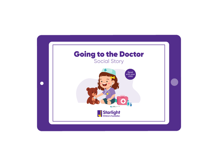 Doctor Visit Social Story iPad Mockup No CTA