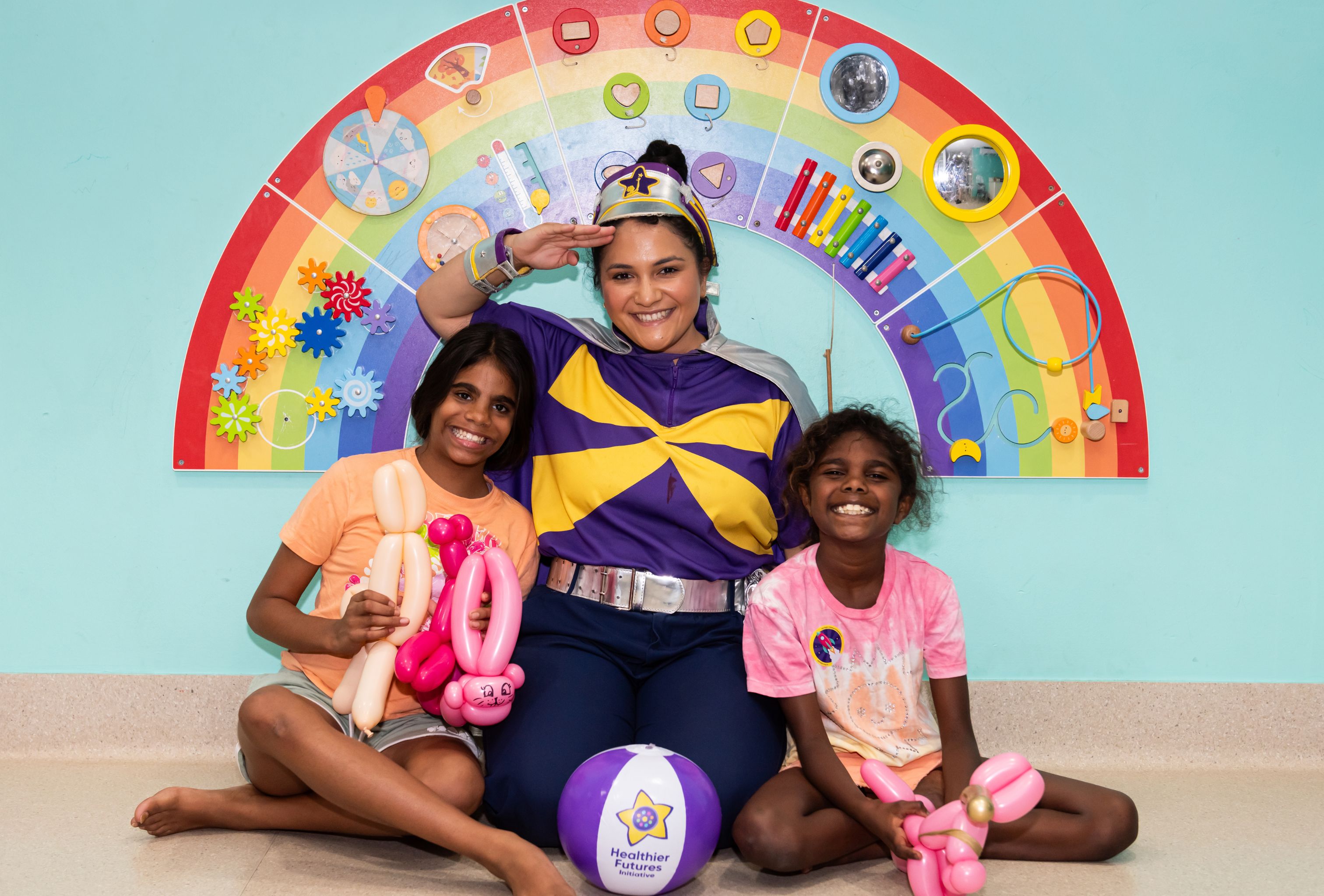 Captain Starlight and kids