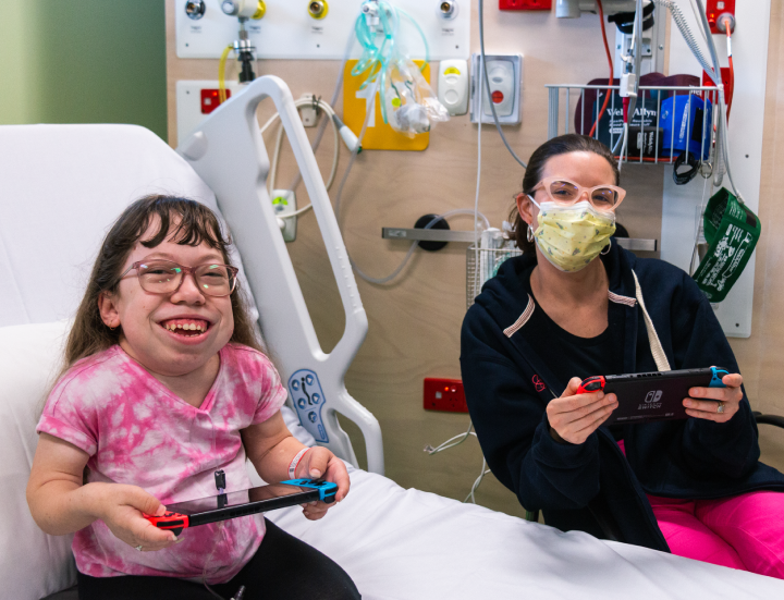 Spring Star News - Sophie in hospital