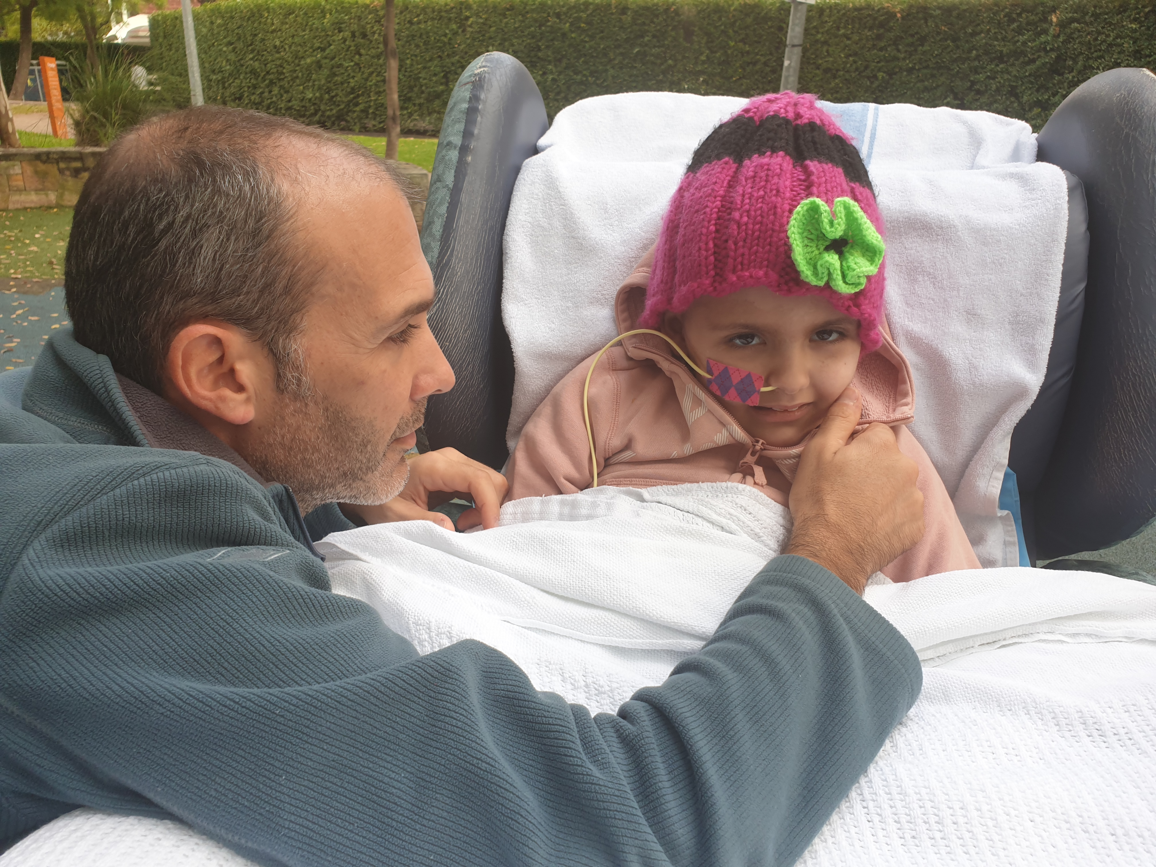 Lucie and Dad