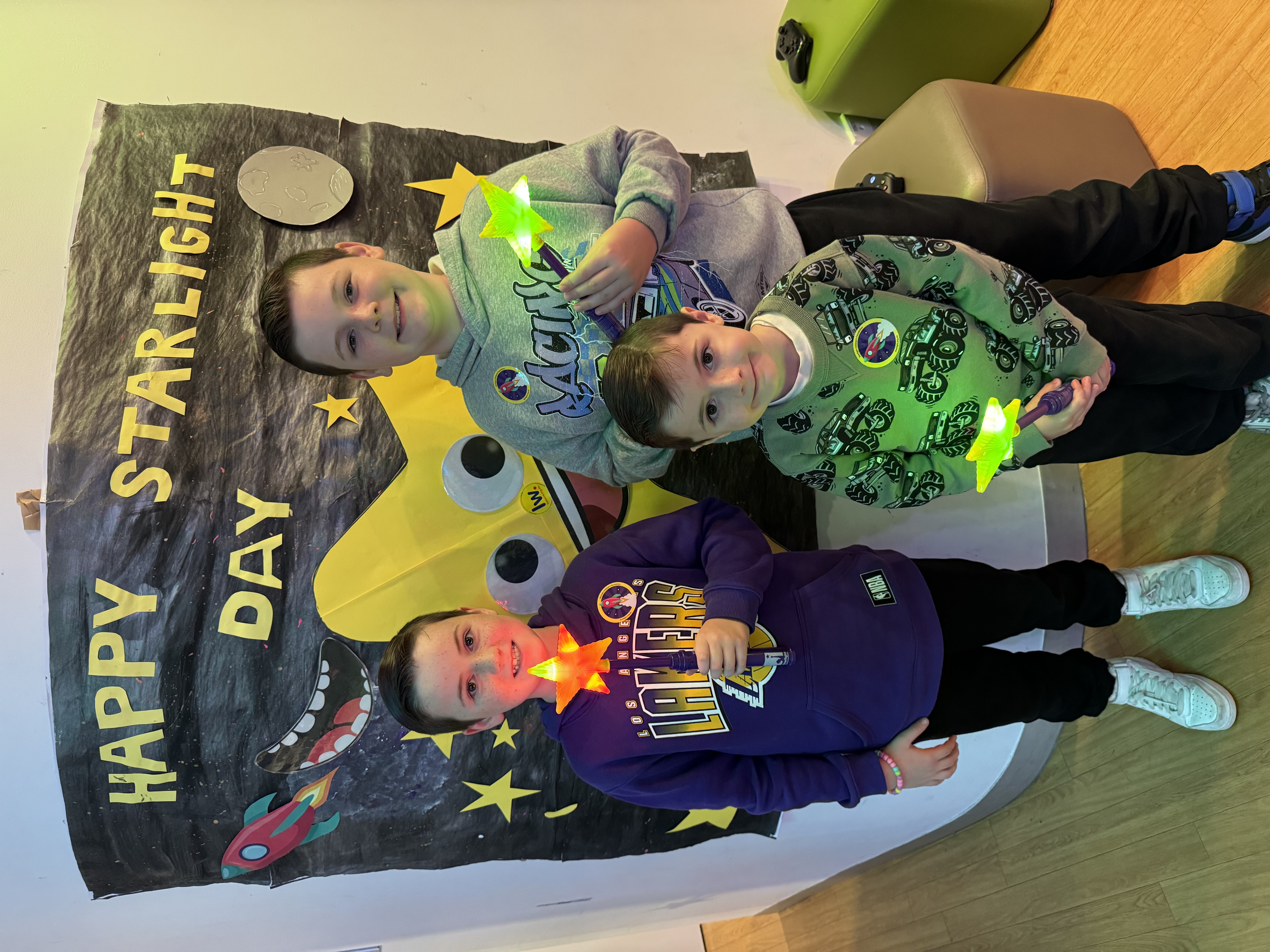 Boston - With brothers on Starlight Day