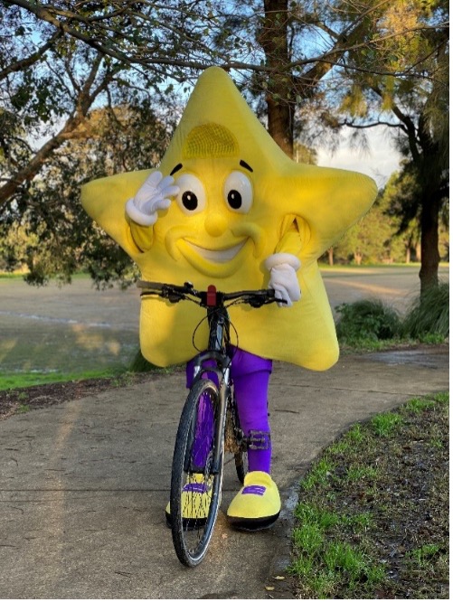 Doris dressed as Starry