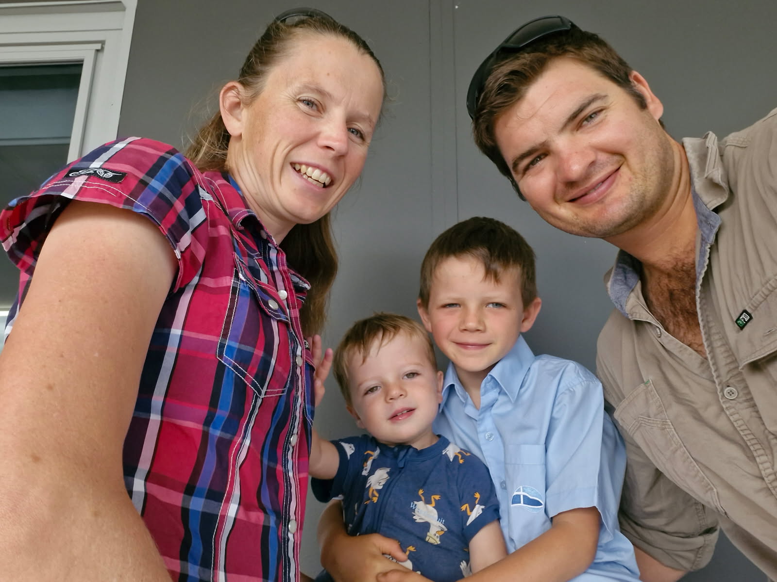 Desmond and family