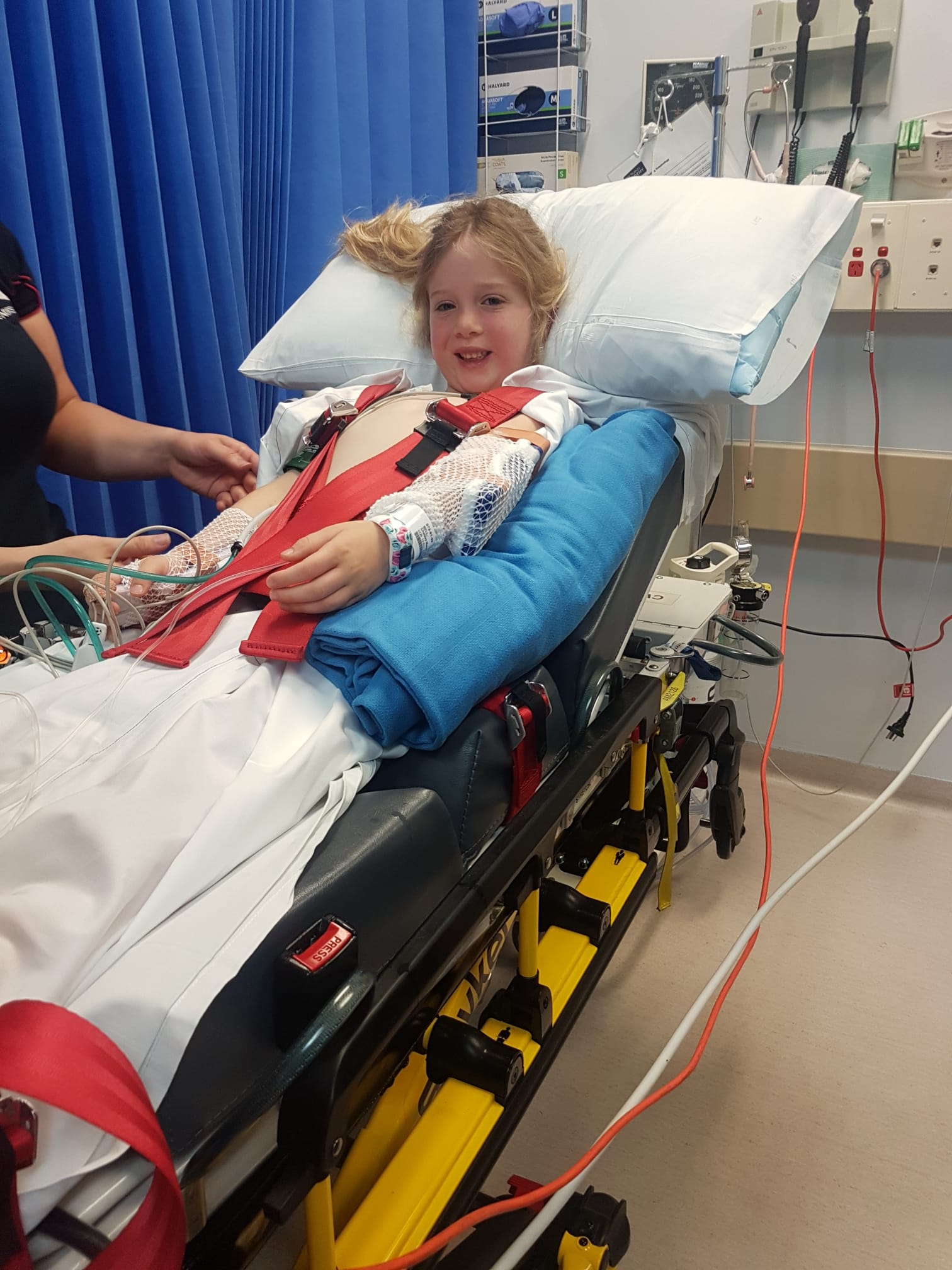Chelsea in hospital