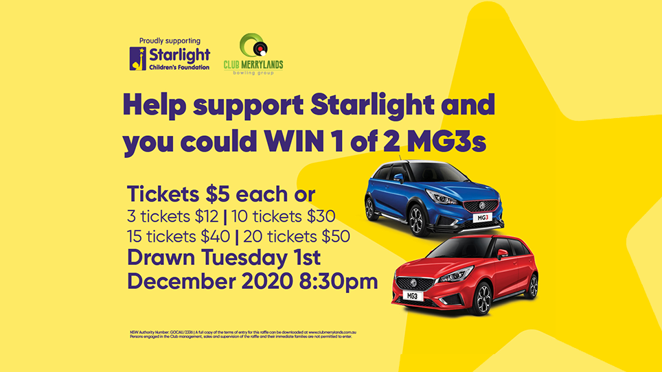 Club Merrylands Raffle