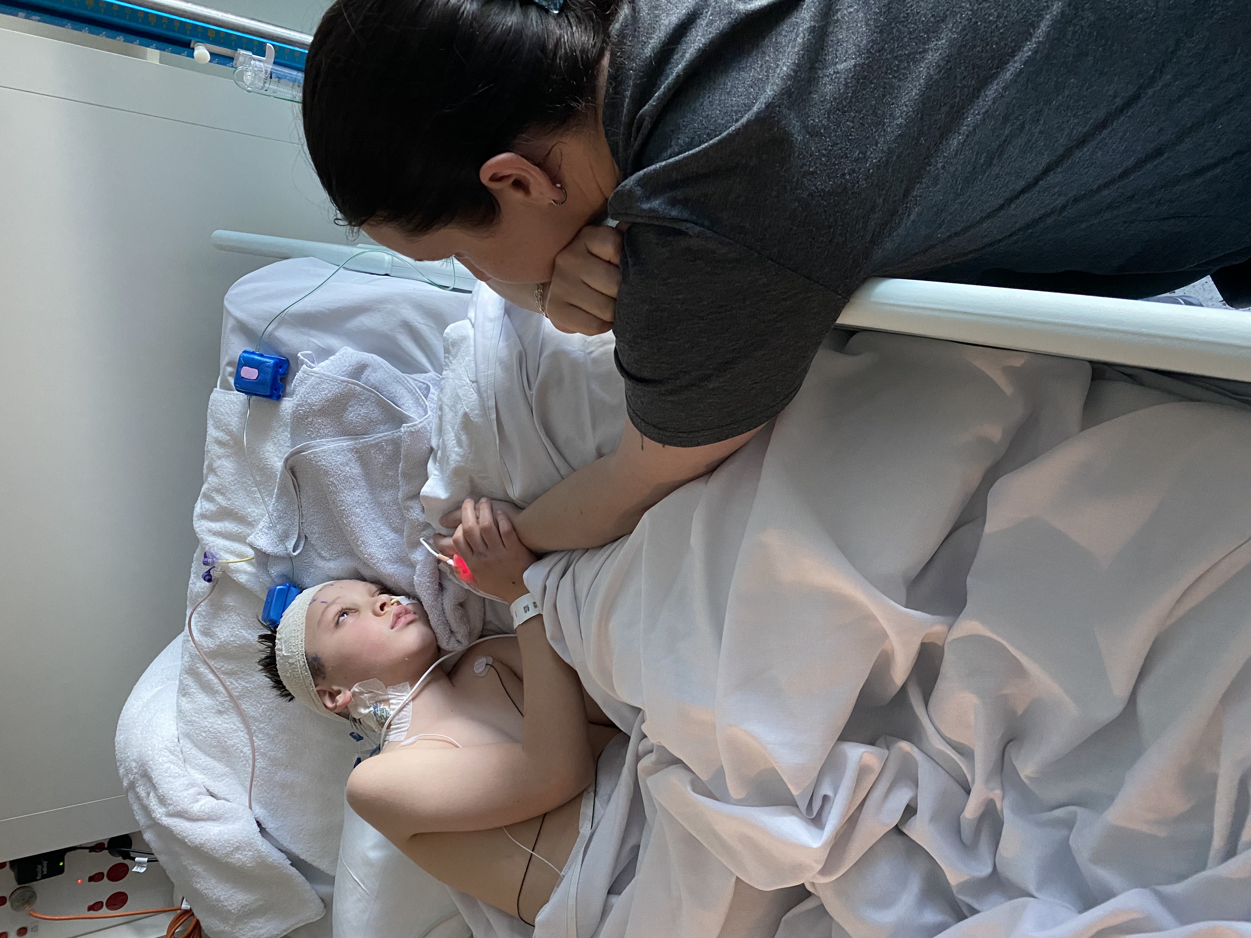 Jace with brother