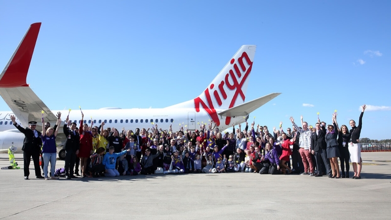 Virgin Australia group shot