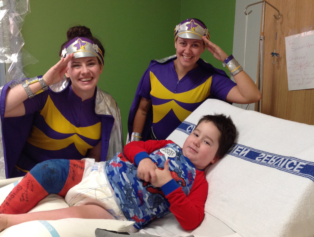 William with Captain Starlight