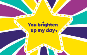 Web Card brighten up