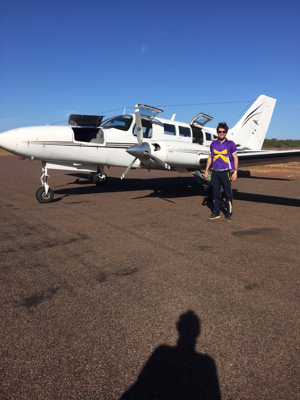Captain Starlight - Quirky about to board a plane