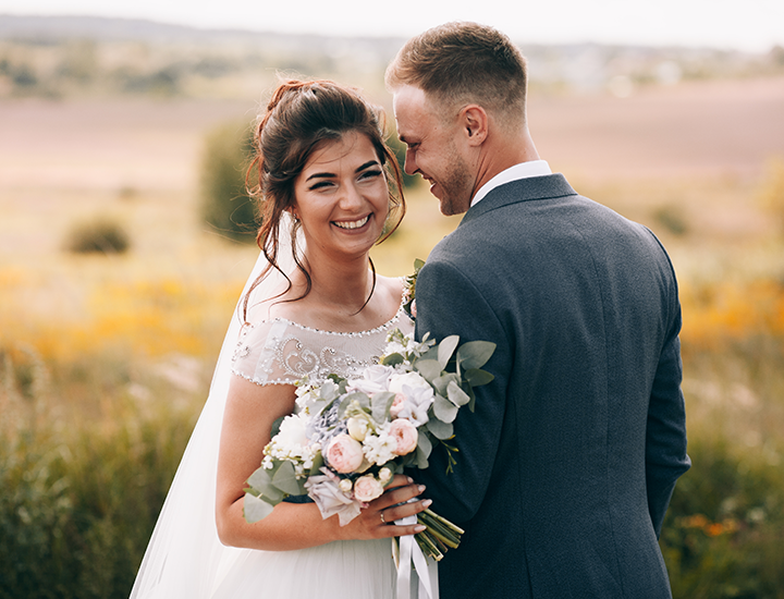 Wedding couple