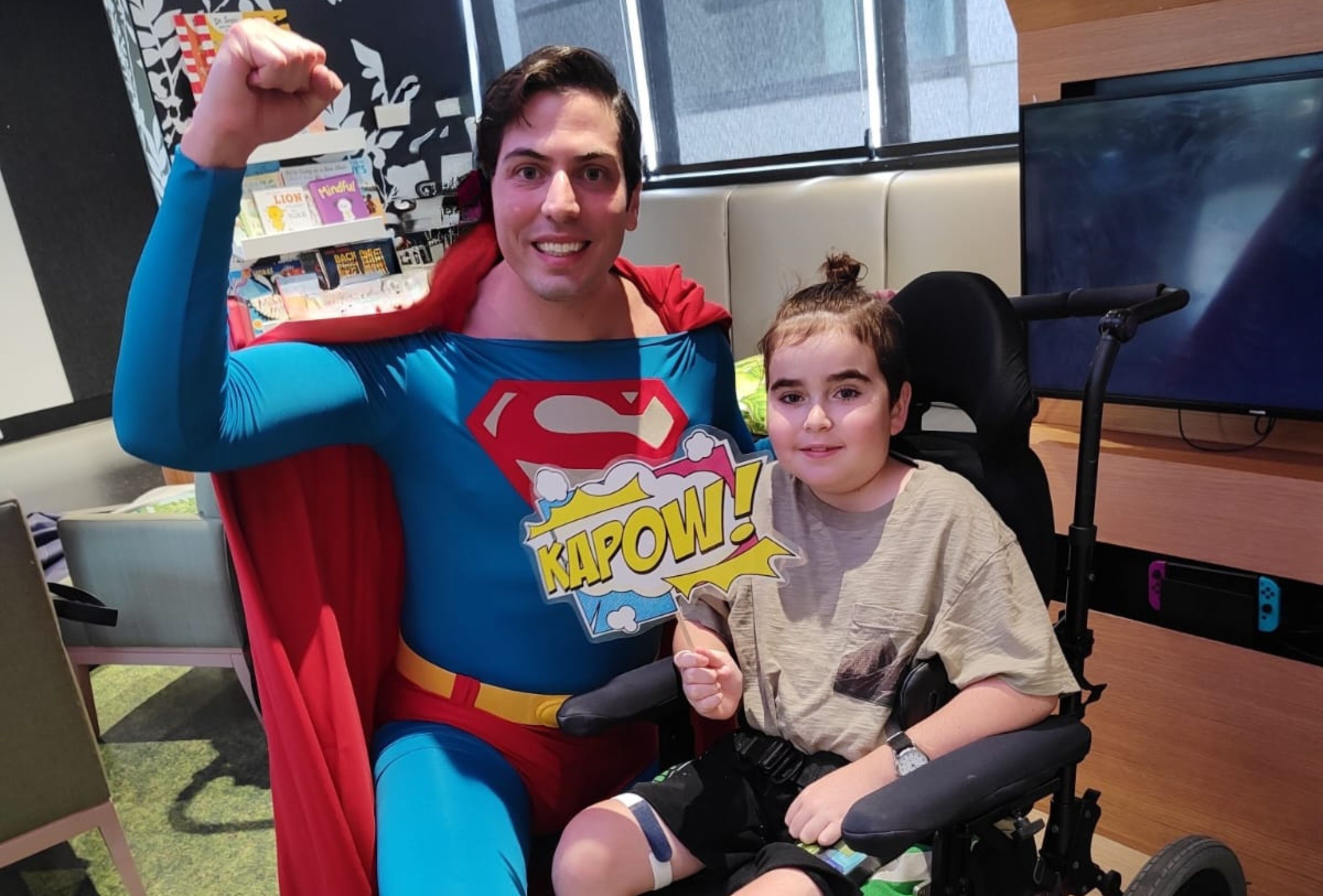 Leo and Superman