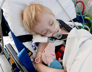 Marley often has to visit hospital