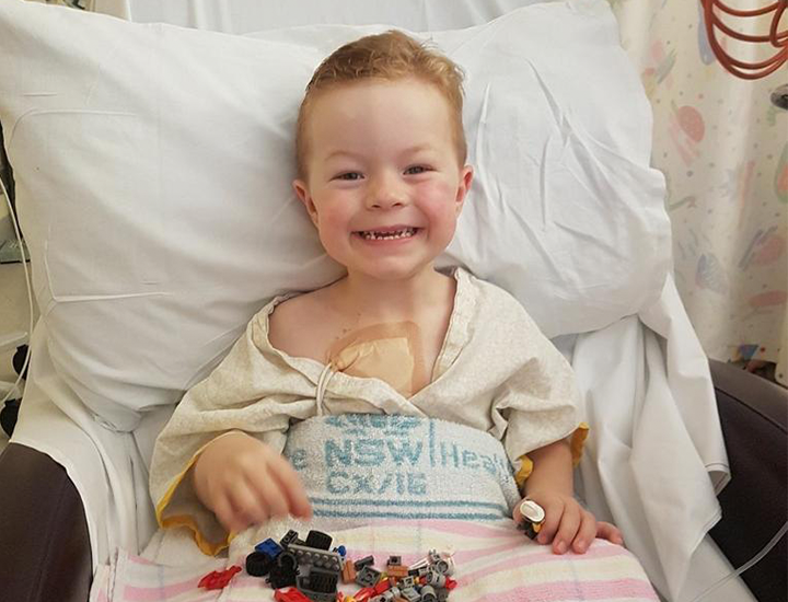 Chase in hospital bed - banner