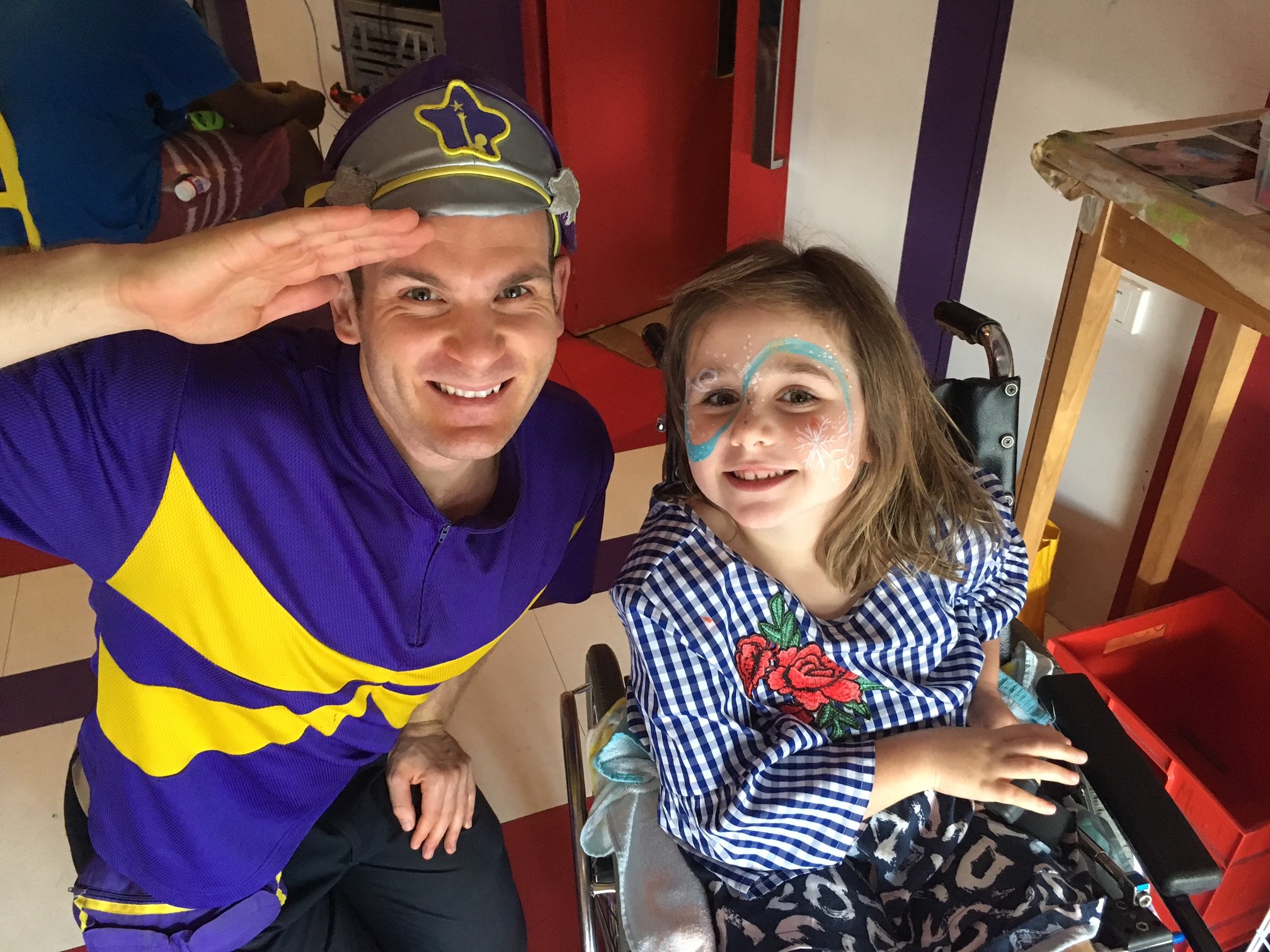 Rose with Captain Starlight