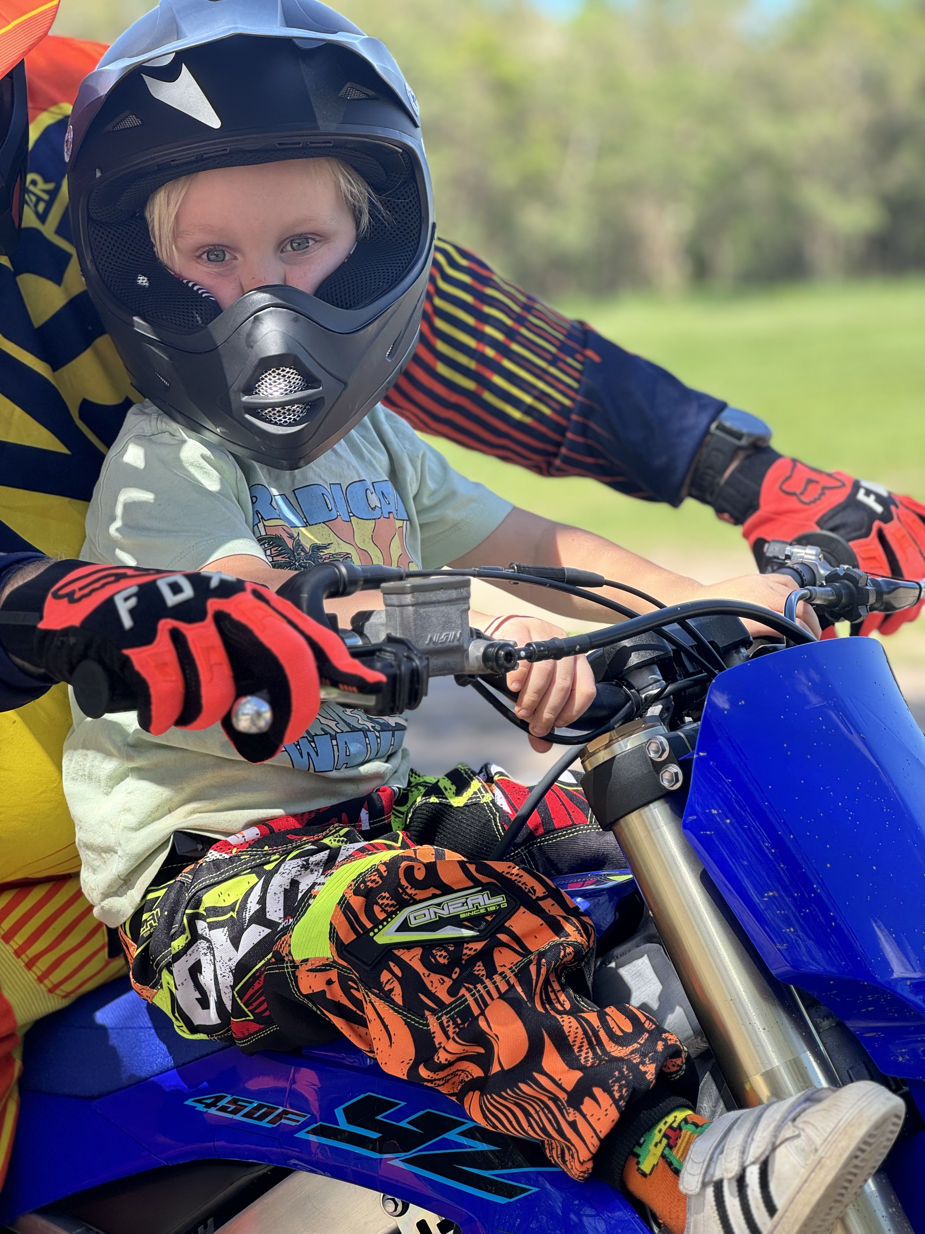 Rocco on bike