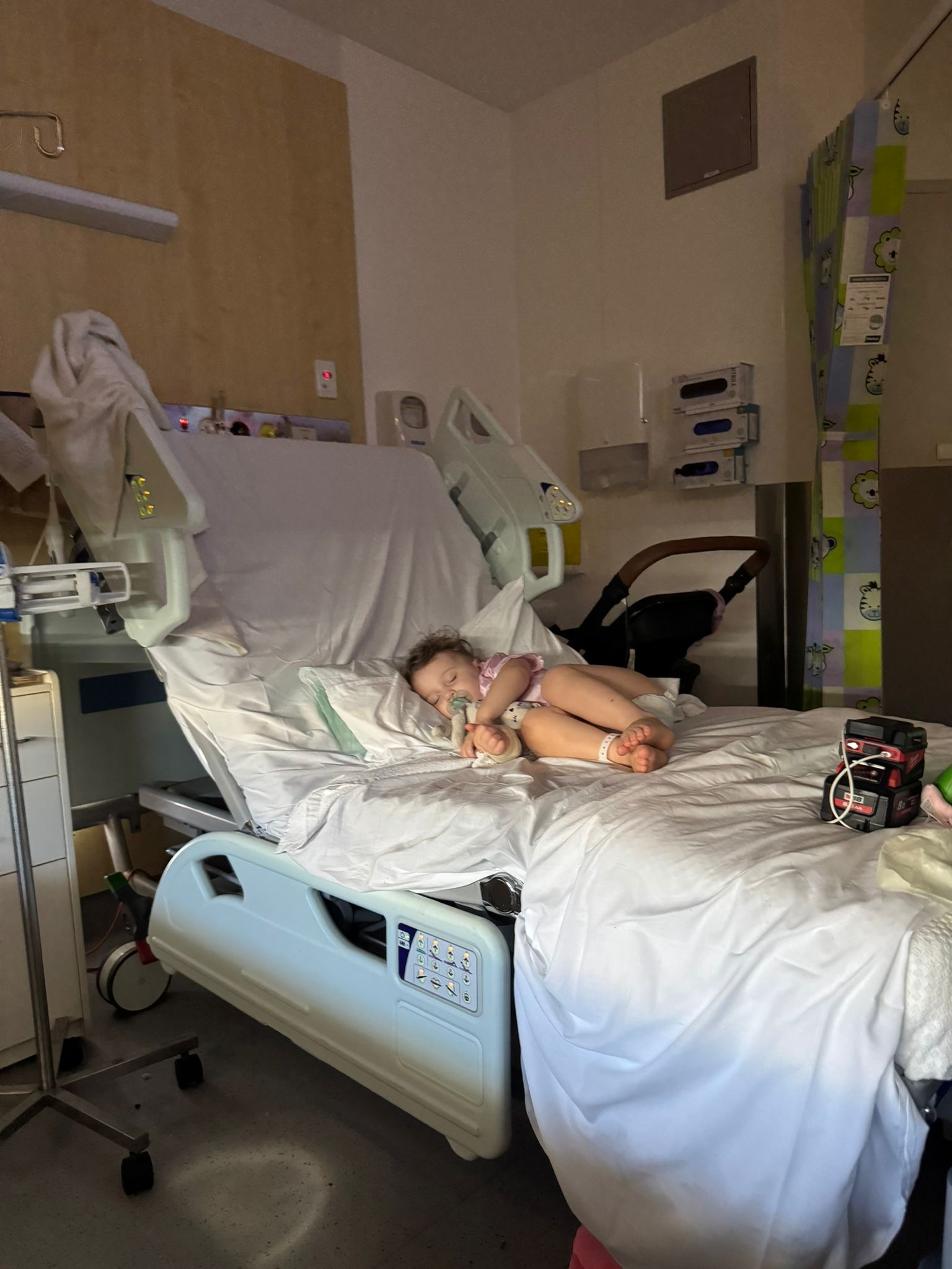 Millie in hospital