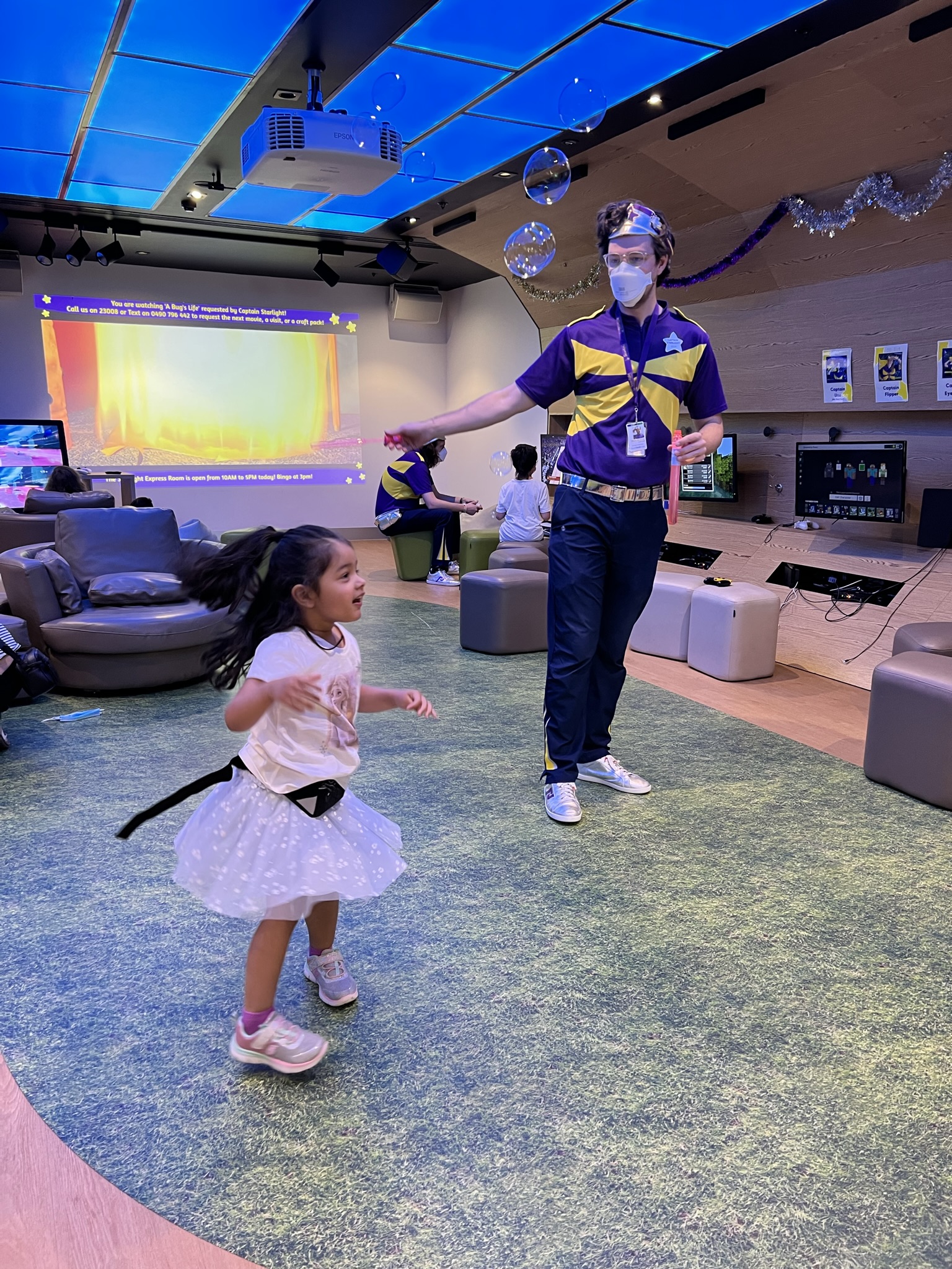 Priya and Captain Starlight
