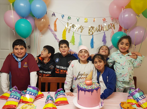 Alyssar birthday party
