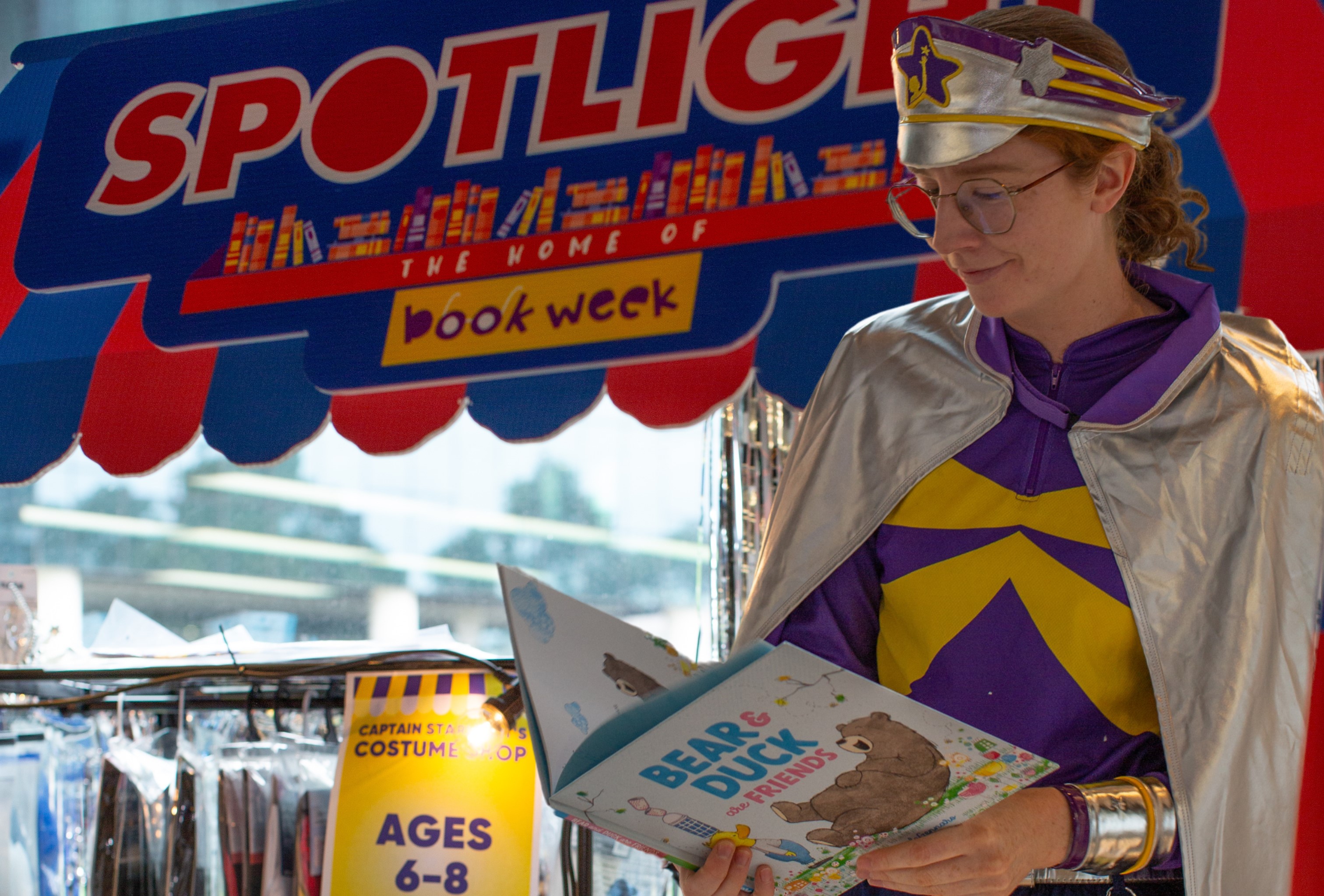 Spotlight bookweek with Captain Starlight