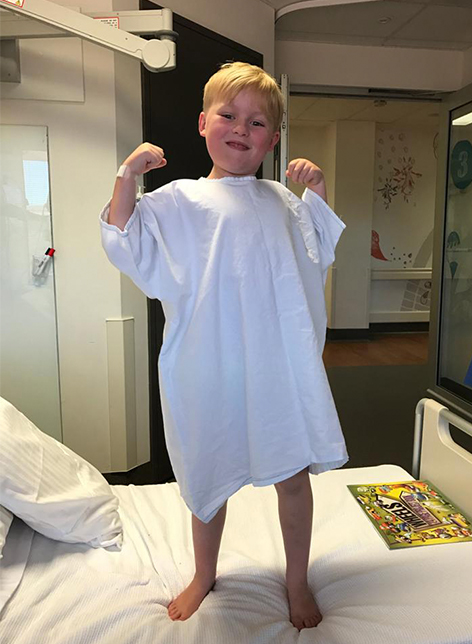Will standing in hospital bed