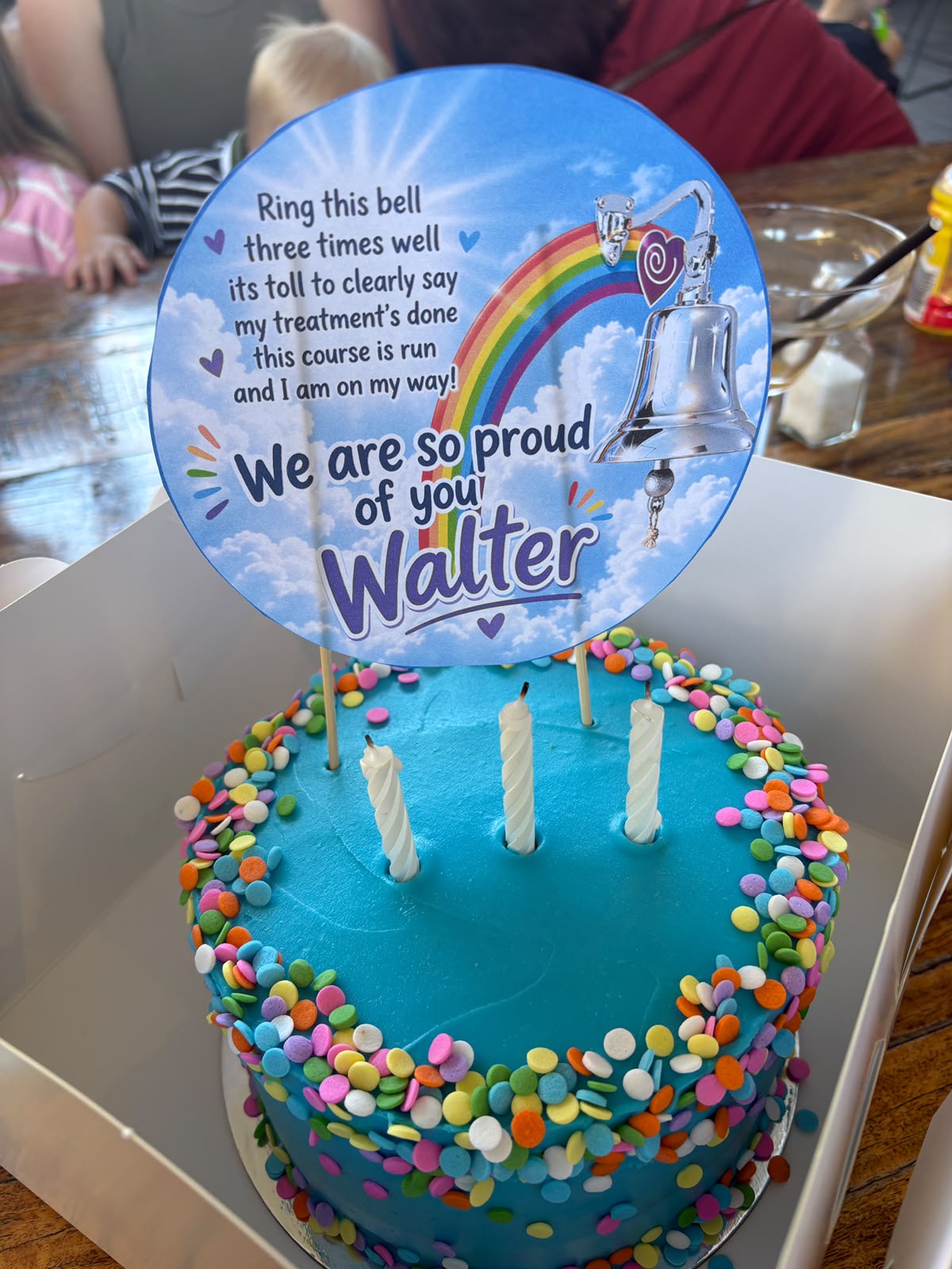 Walter's bell cake