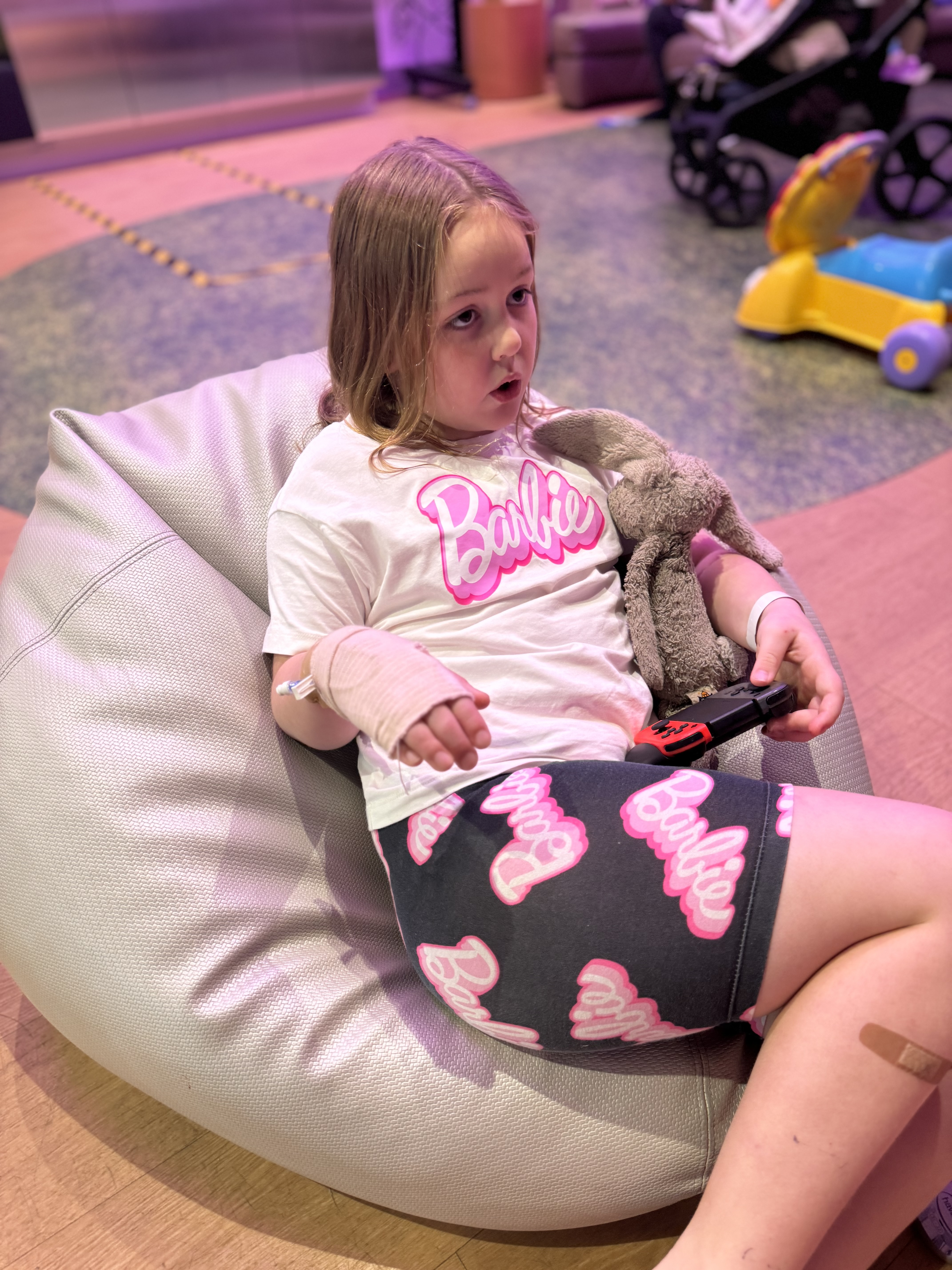 Harper in SER beanbag