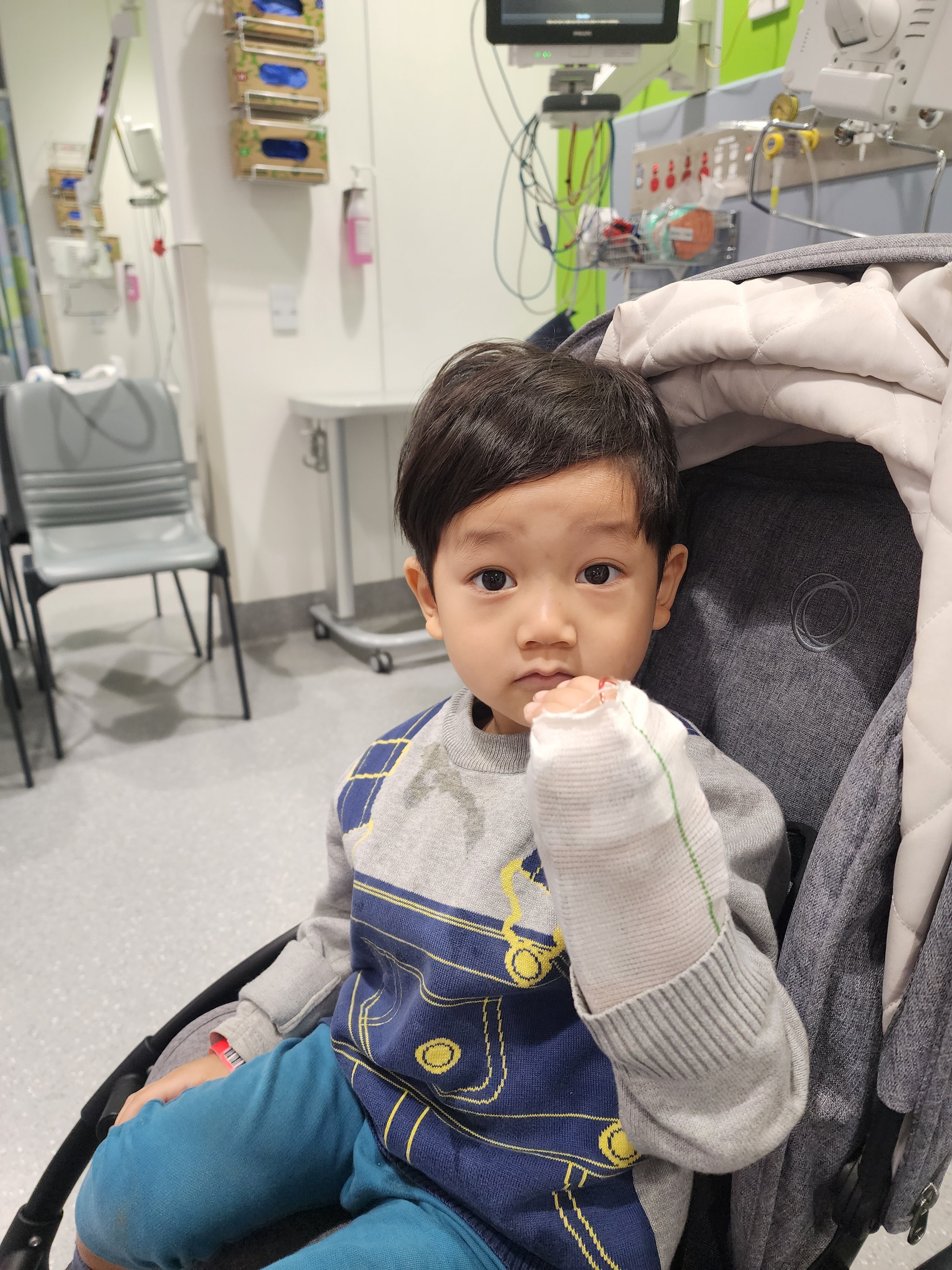 Edwin in hospital 2
