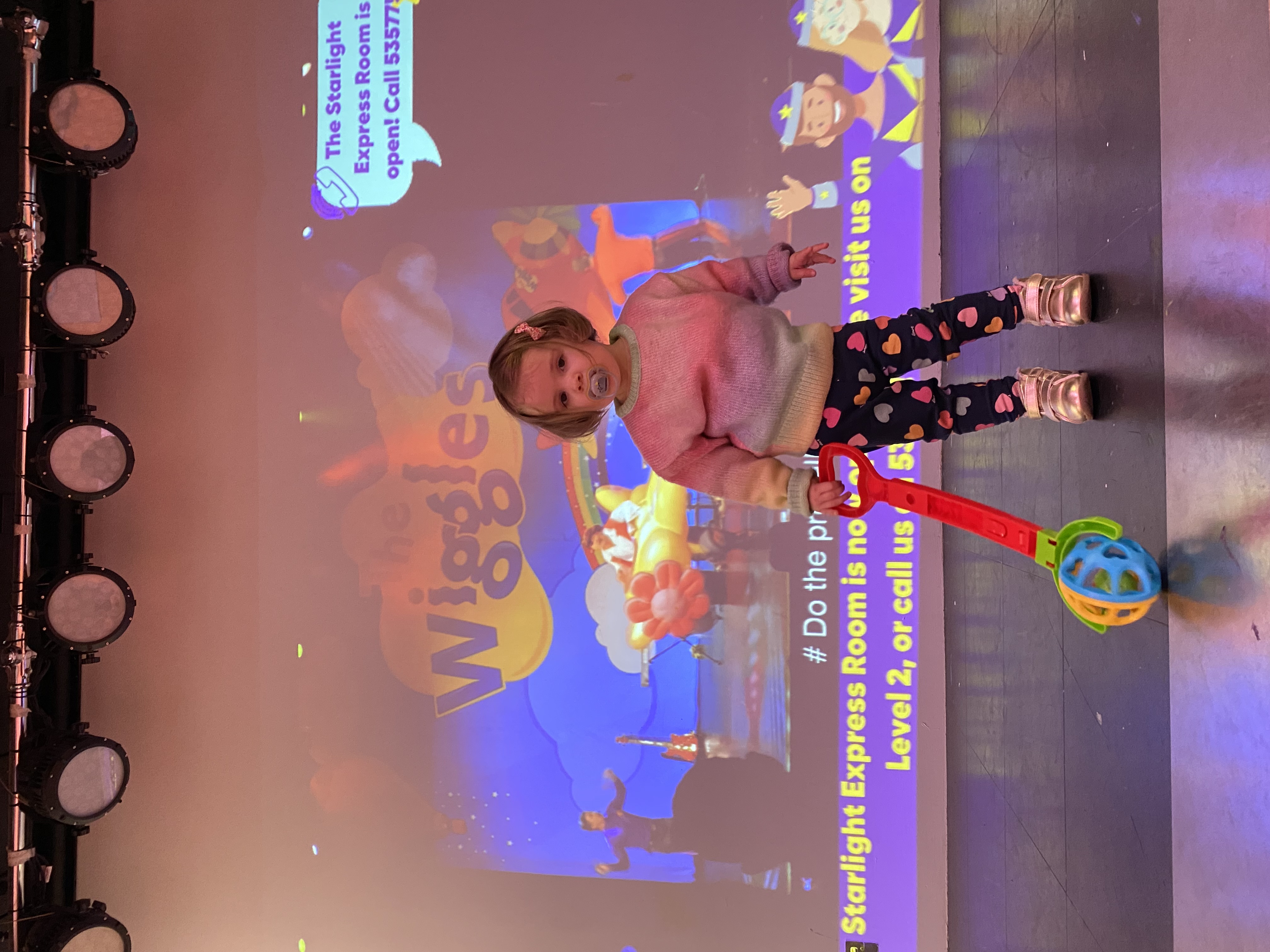 Jessica in the Starlight Express Room