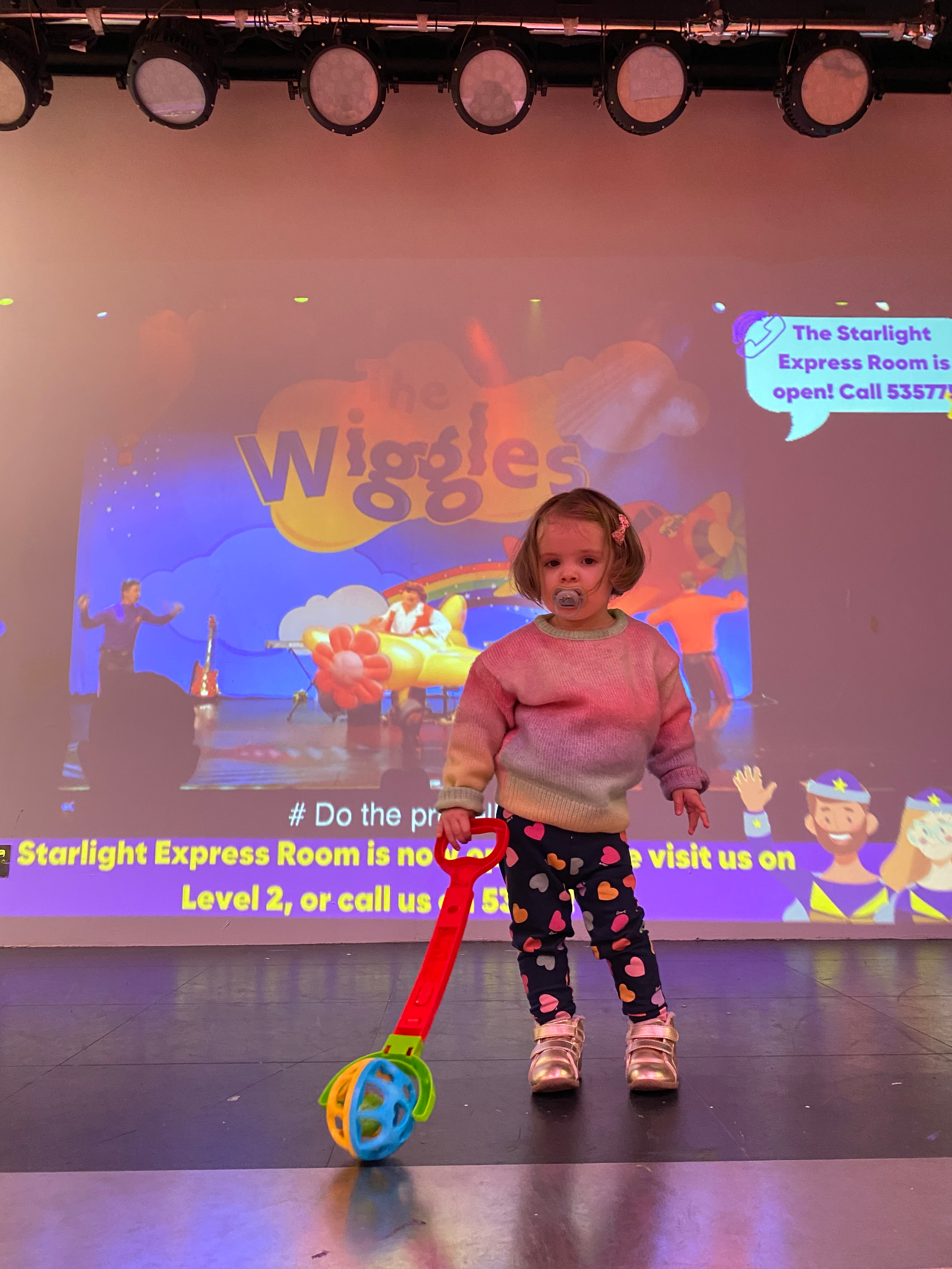 Jessica in the Starlight Express Room