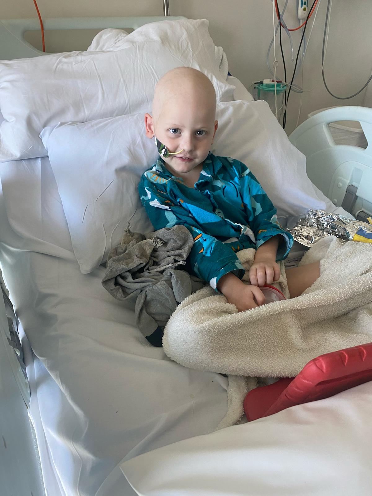 Hudson in hospital