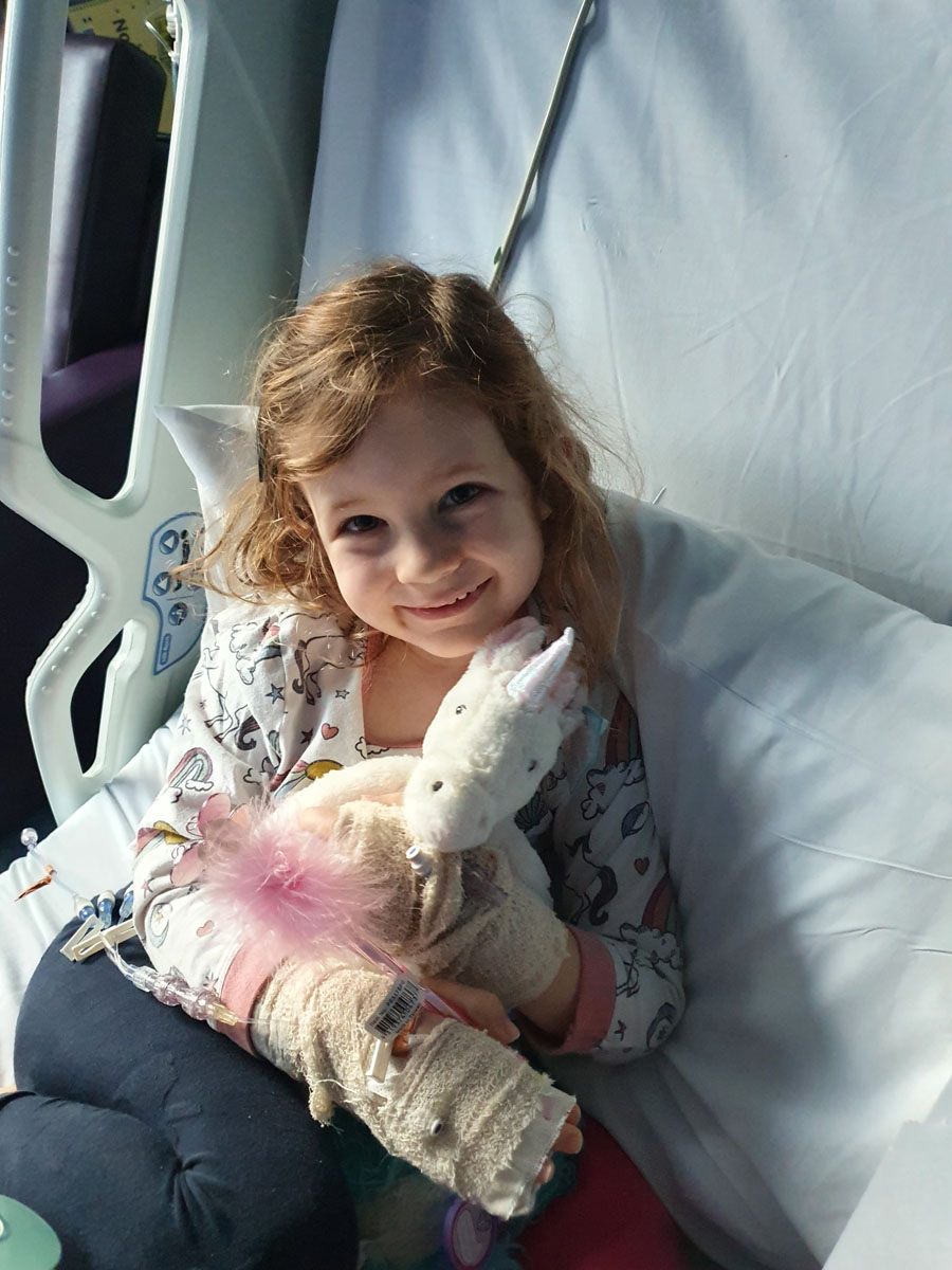 molly in hospital