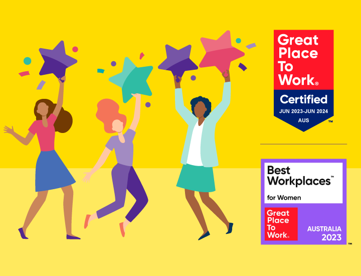 Great Places to Work certified banner