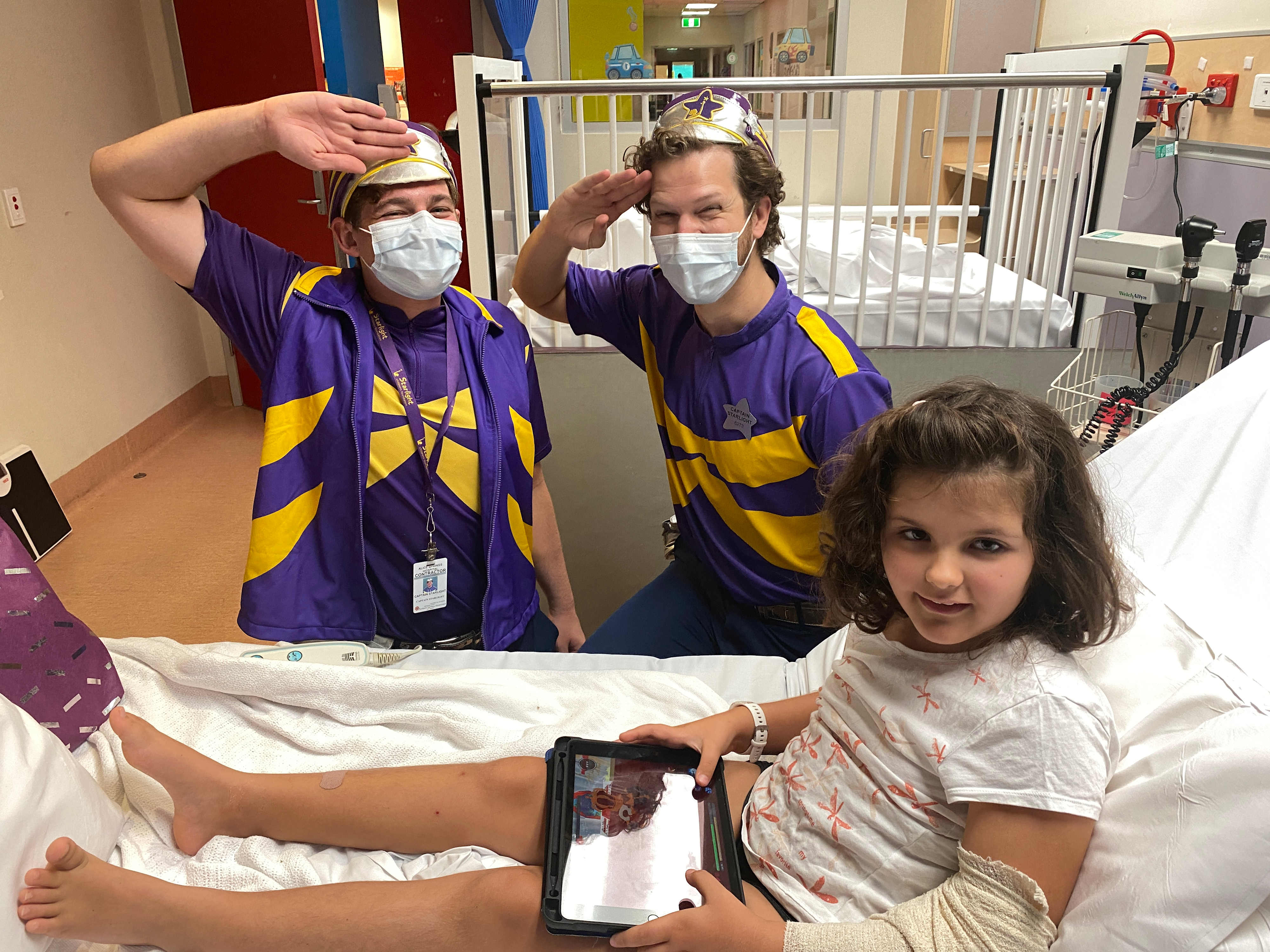Lucie and Captain Starlight