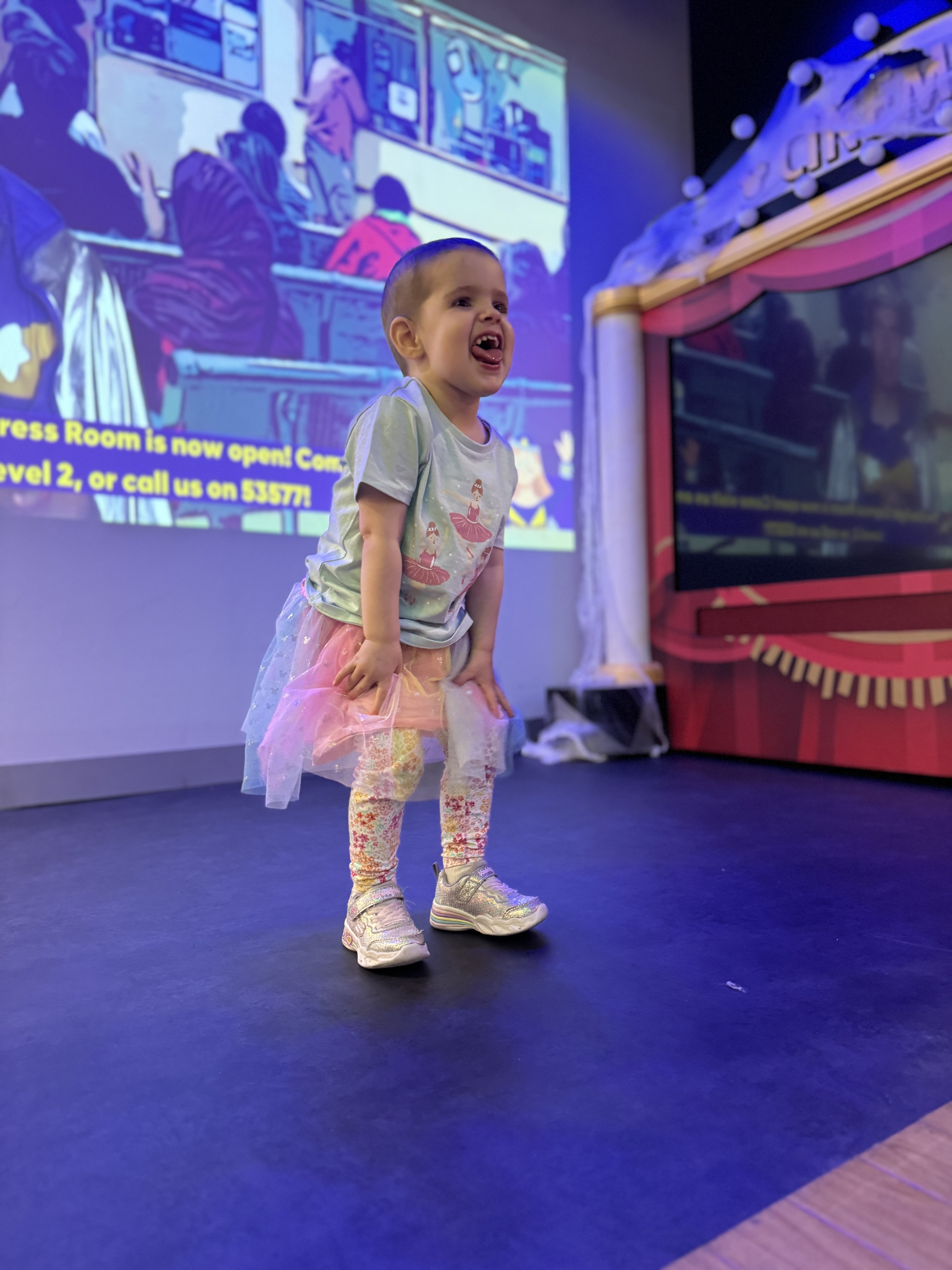 Jessica having fun