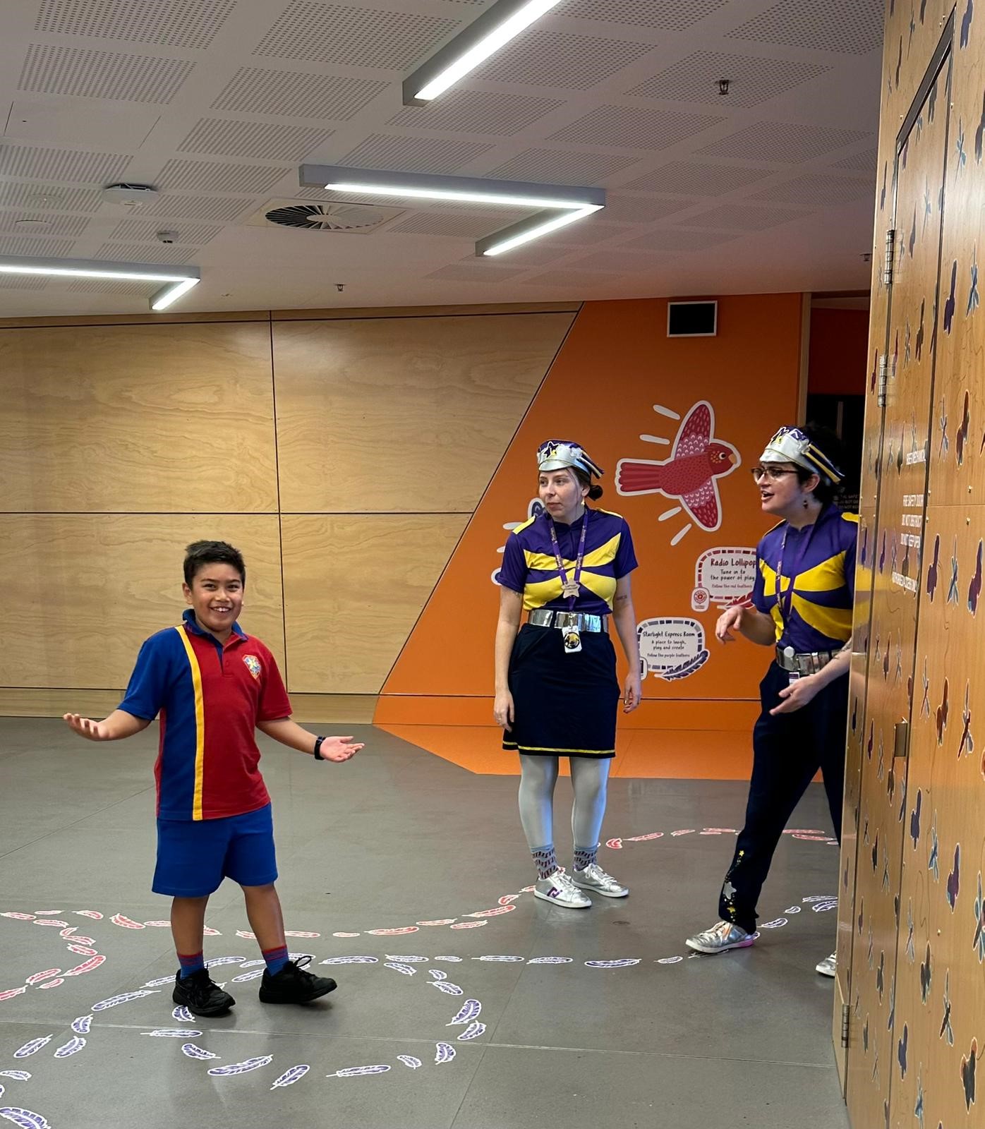 Daniel with QCH Captain Starlights