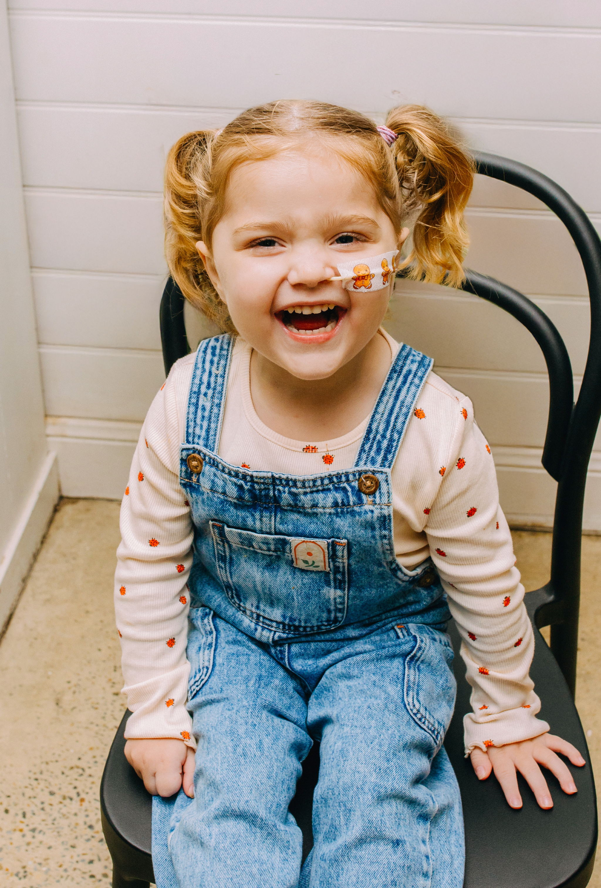 Lottie with big smile