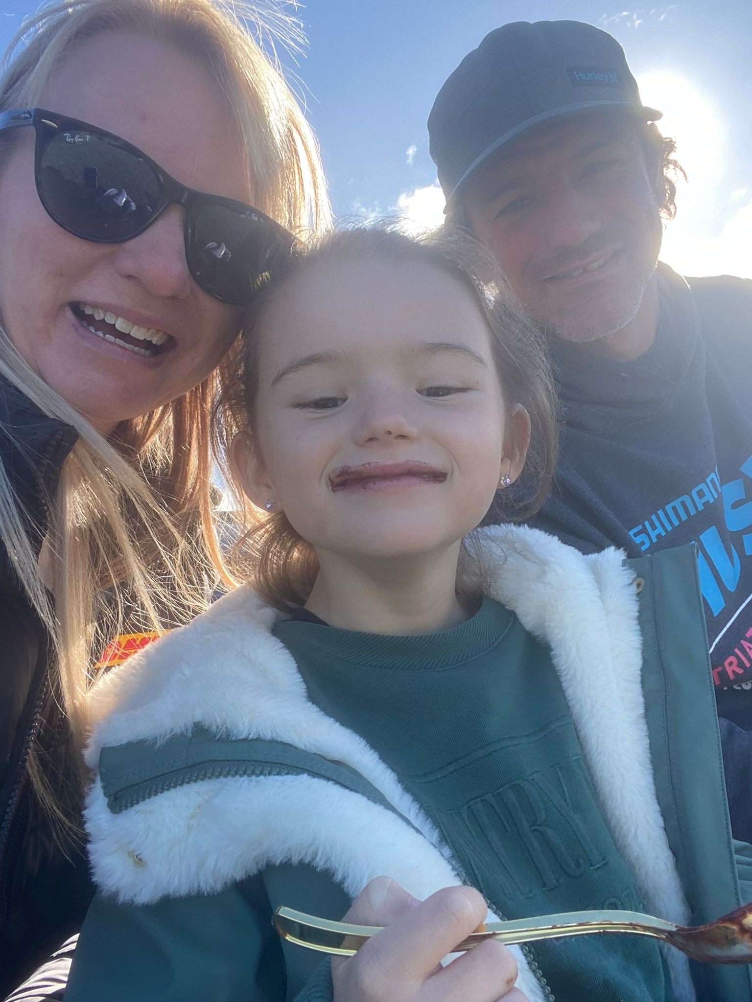 MacKenzie with Parents