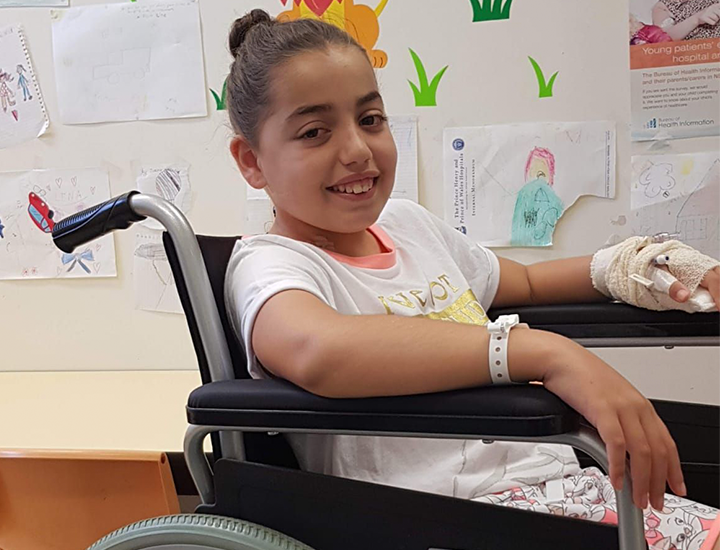 Alyssar in wheelchair - banner