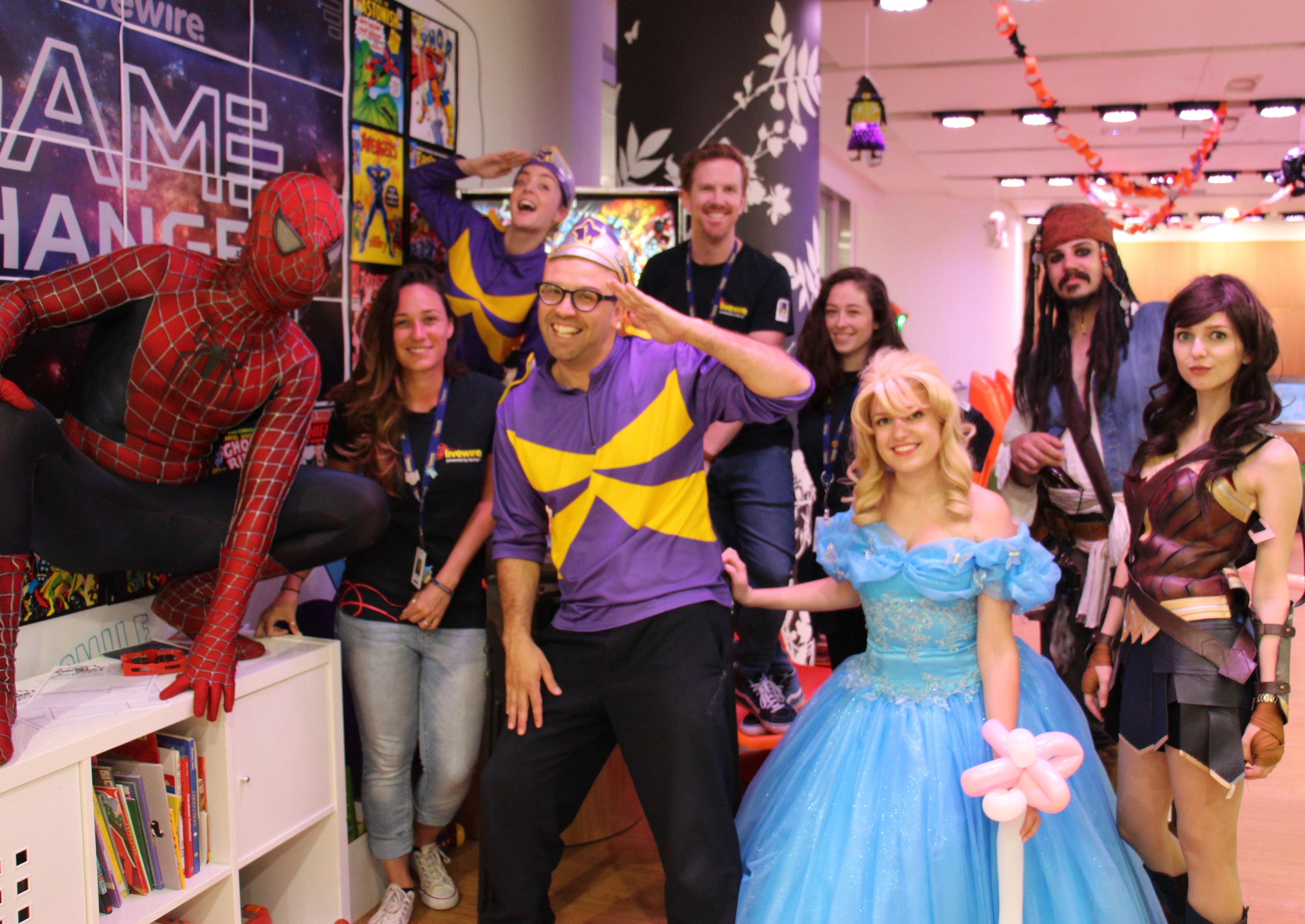 Andy Bell with Captain Starlight and Friends at event in Westmean SER