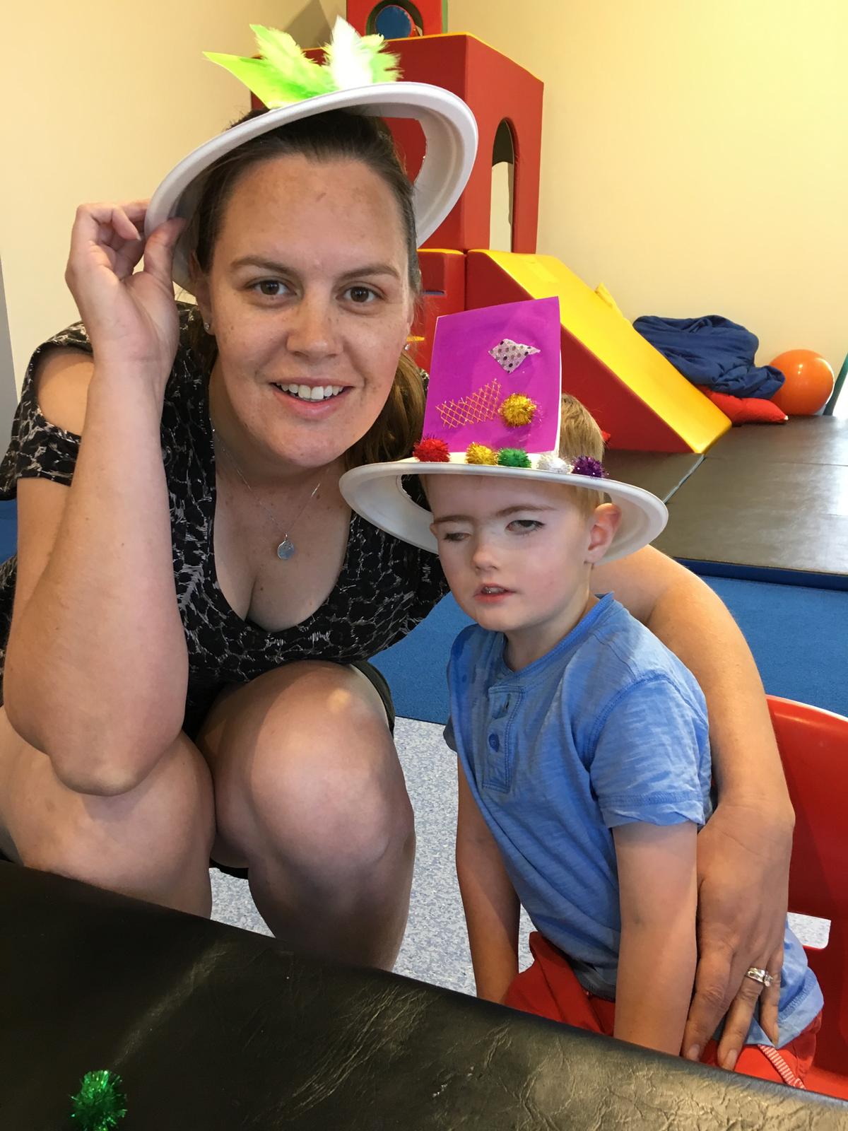 Brady and mum