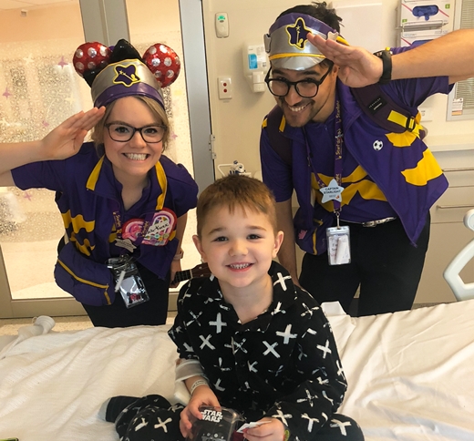 Chayse with Captain Starlight