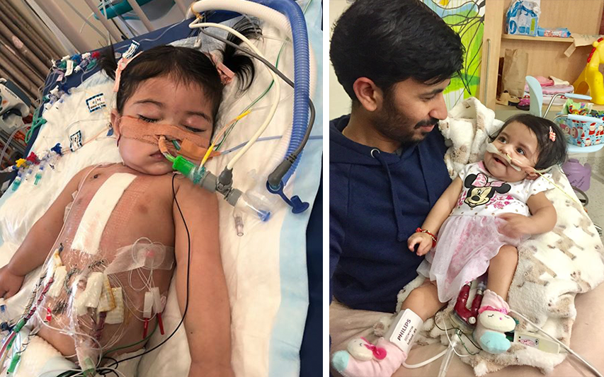 Aru in hospital