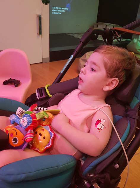 Em in the Starlight Express Room